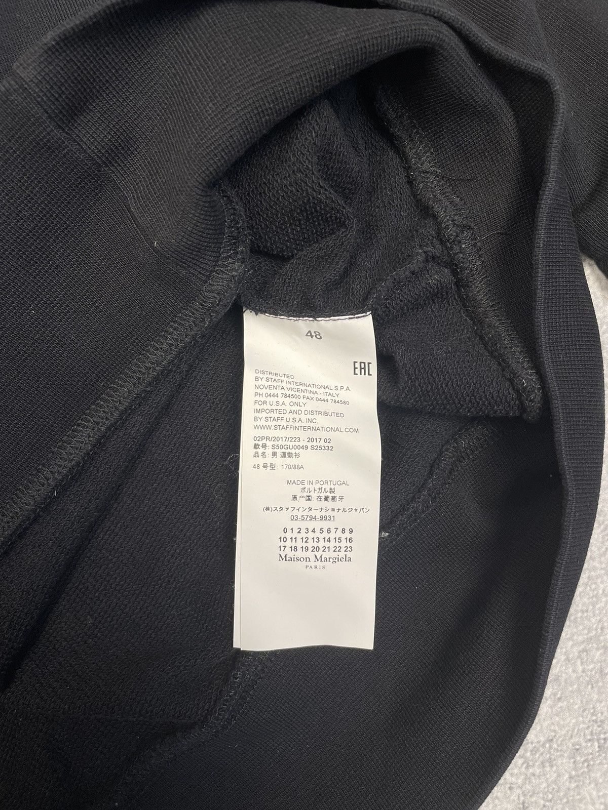 Maison Margiela FW17 Maison Margiela Irish Print Paneled Sweatshirt Size US M / EU 48-50 / 2 - 11 Thumbnail