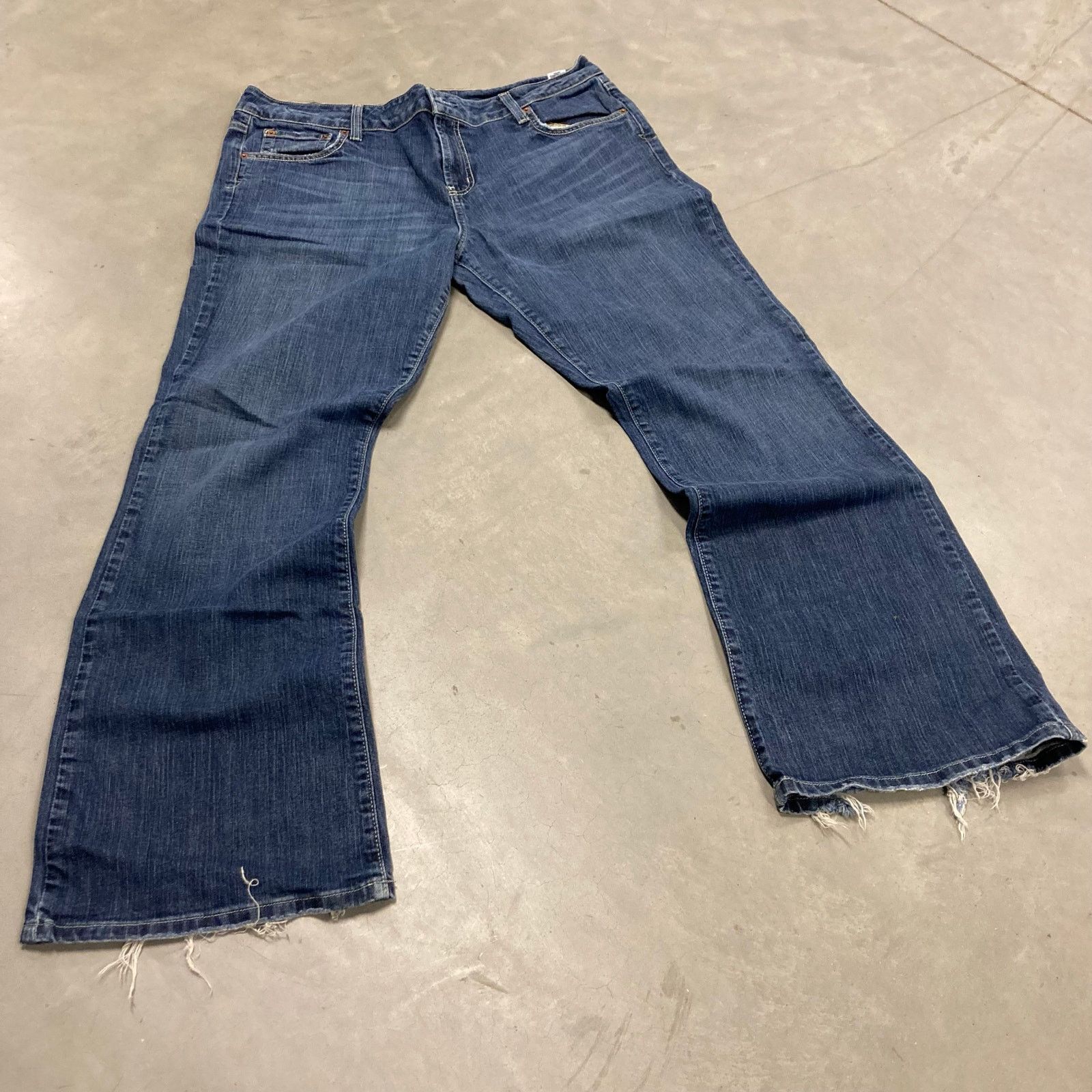 American Eagle Outfitters × Vintage y2k low rise American eagle bootcut Jeans 37x32 Size US 37 - 1 Thumbnail