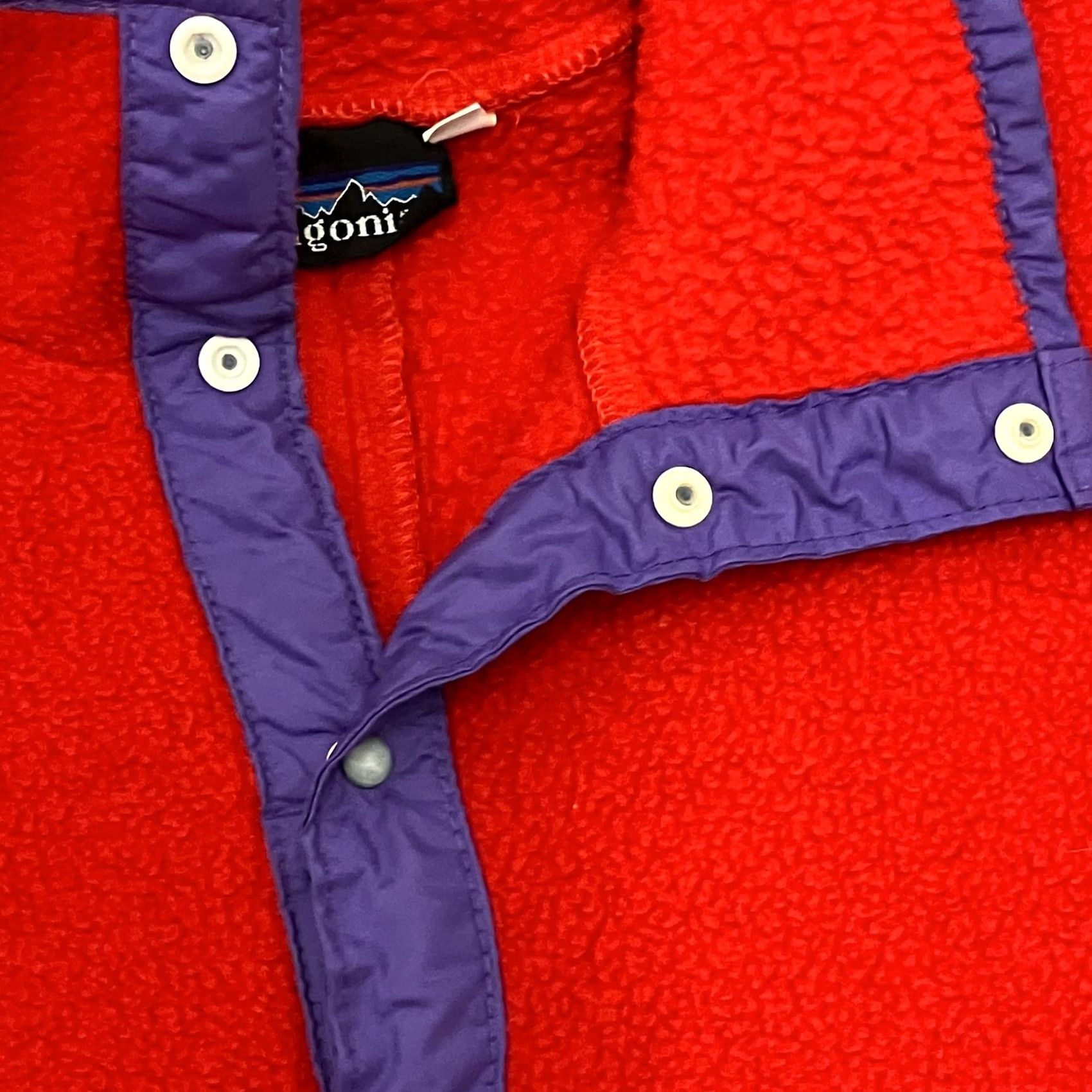Patagonia VINTAGE Patagonia Synchilla Pullover T Fleece Mens L Red Size US L / EU 52-54 / 3 - 4 Thumbnail