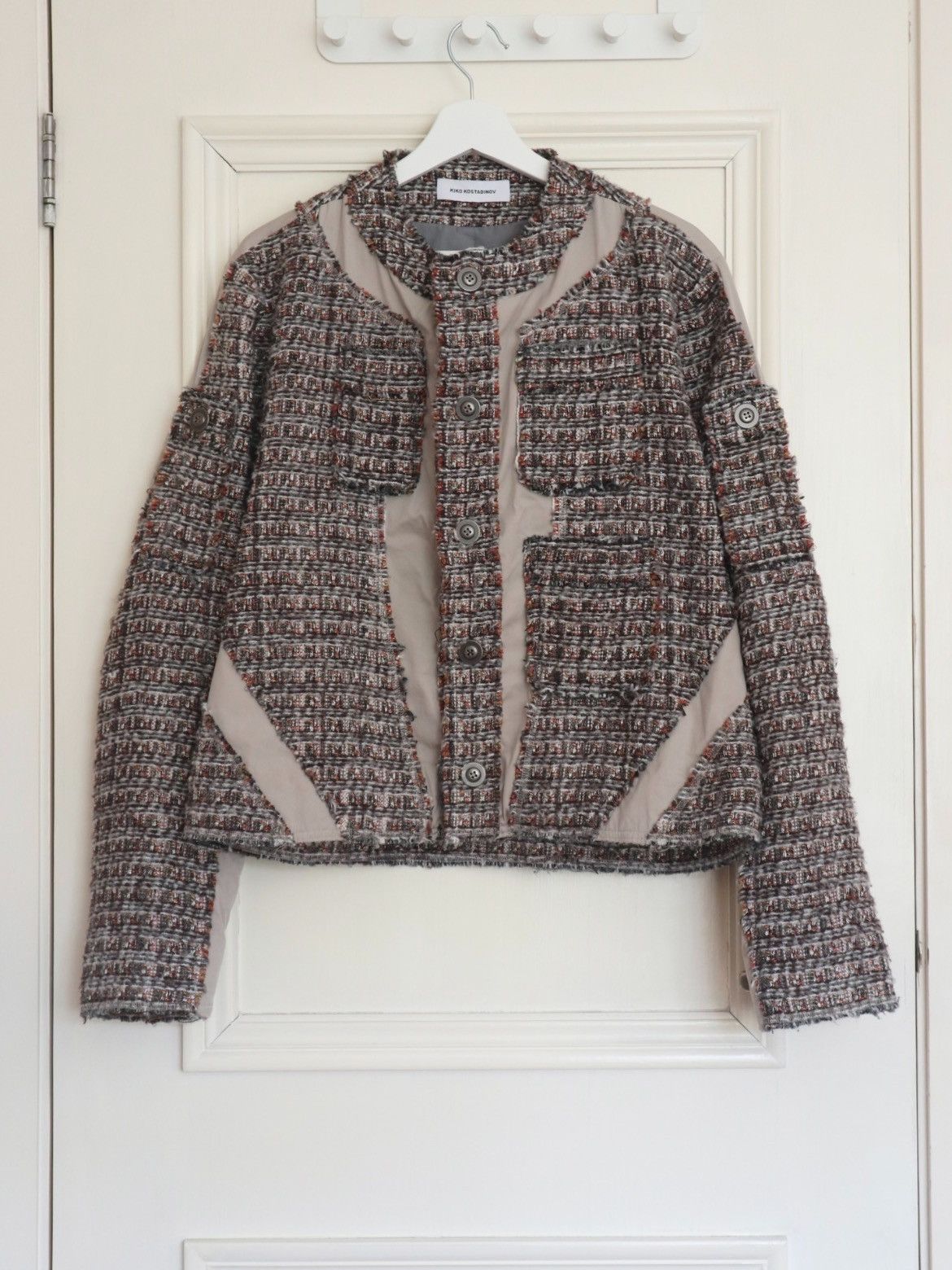 Kiko Kostadinov Maiden Peacoat Sz46 | Grailed