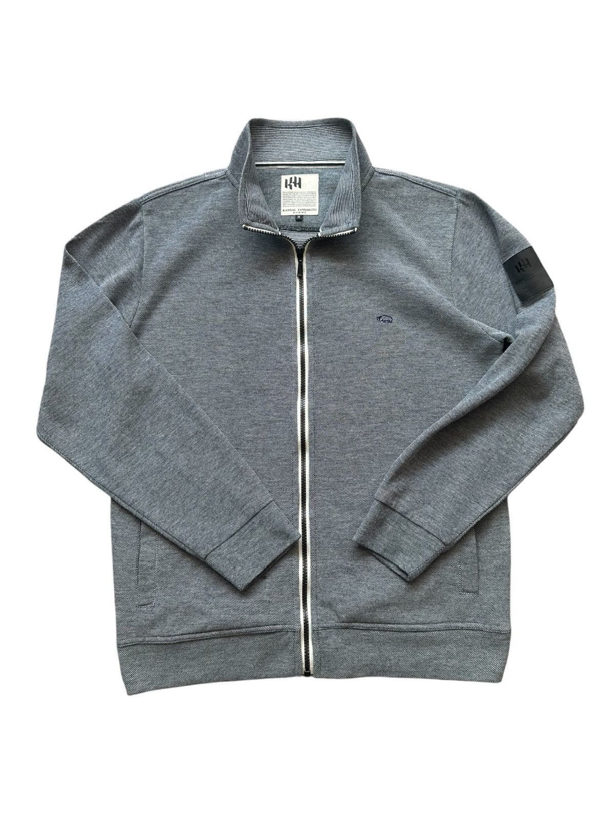 Kansai Yamamoto × Kenzo 00's Kansai Yamamoto Homme - Light zipper sweater Size US M / EU 48-50 / 2 - 1 Thumbnail