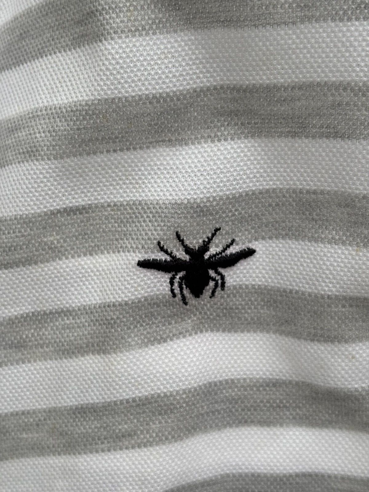 Dior SS2007 Hedi Slimane era Bee Polo Shirt Size US XL / EU 56 / 4 - 6 Thumbnail