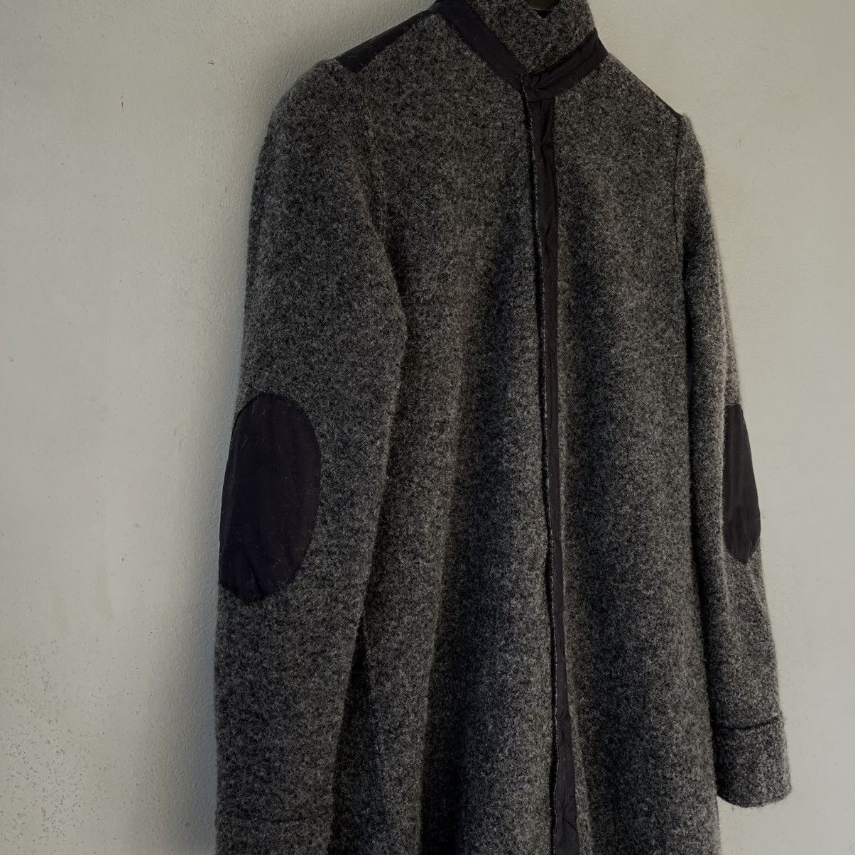 Japanese Brand R&D.M.Co- Oldman’s Tailor Premium Wool Tweed Duster Size S / US 4 / IT 40 - 15 Thumbnail