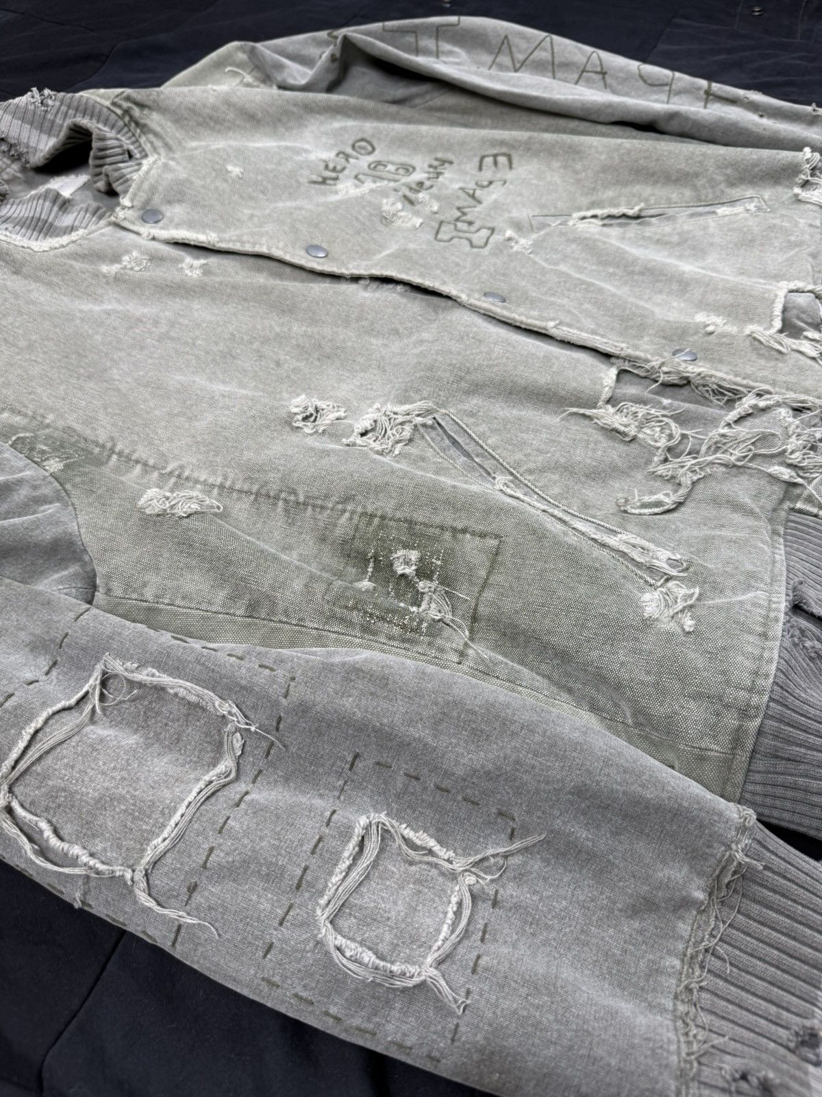 Greg Lauren Army Duffle Varsity Jacket Size US L / EU 52-54 / 3 - 6 Thumbnail