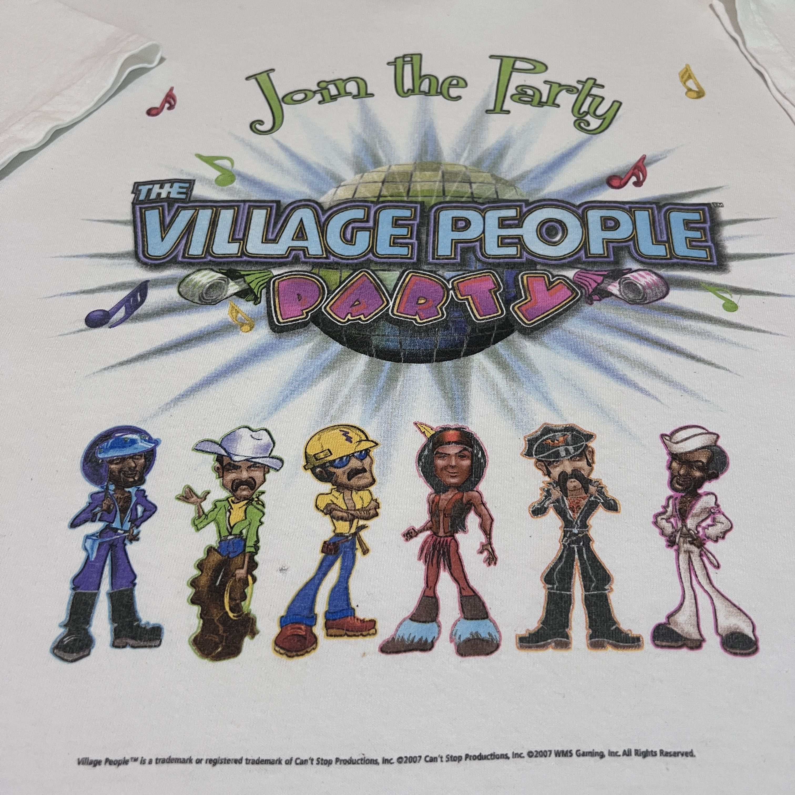 Band Tees Vintage Y2K Village People Promo Tee XL Disco Soul Jazz R&B Size US XL / EU 56 / 4 - 3 Thumbnail
