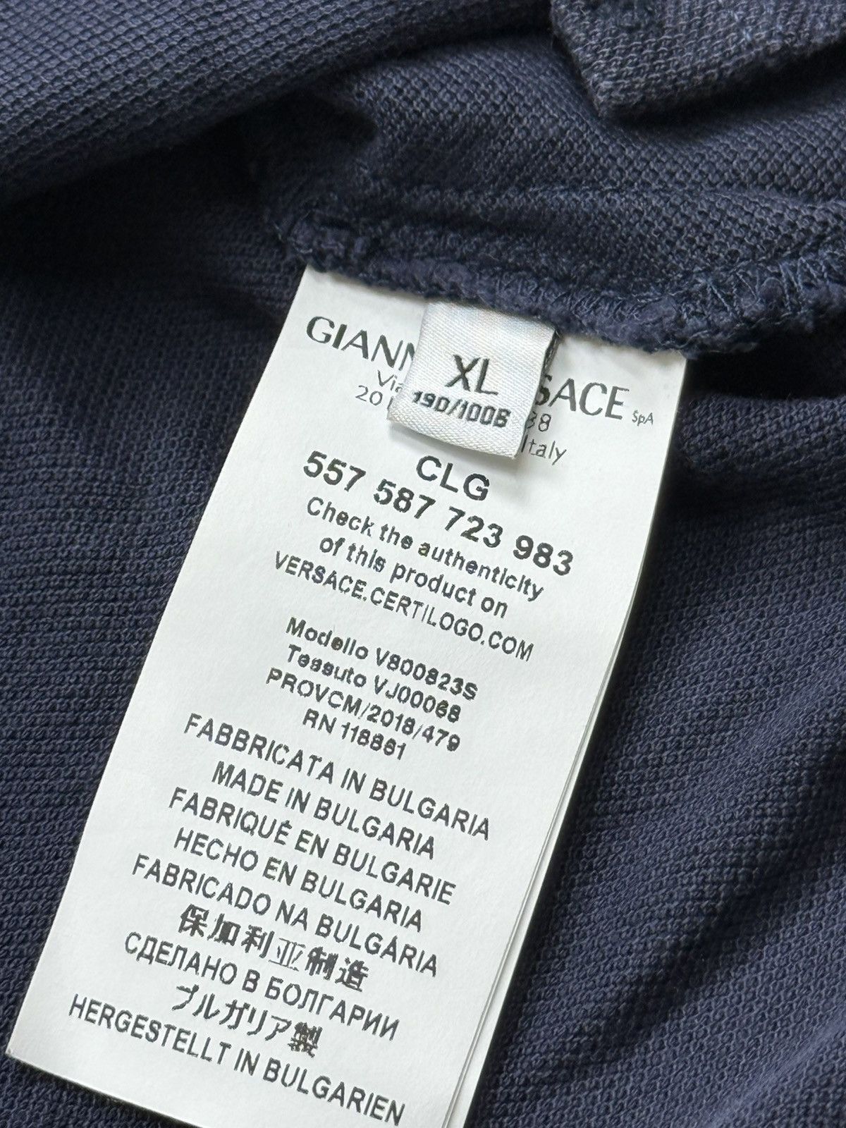 Versace Versace collected luxury polo Size US XL / EU 56 / 4 - 4 Thumbnail