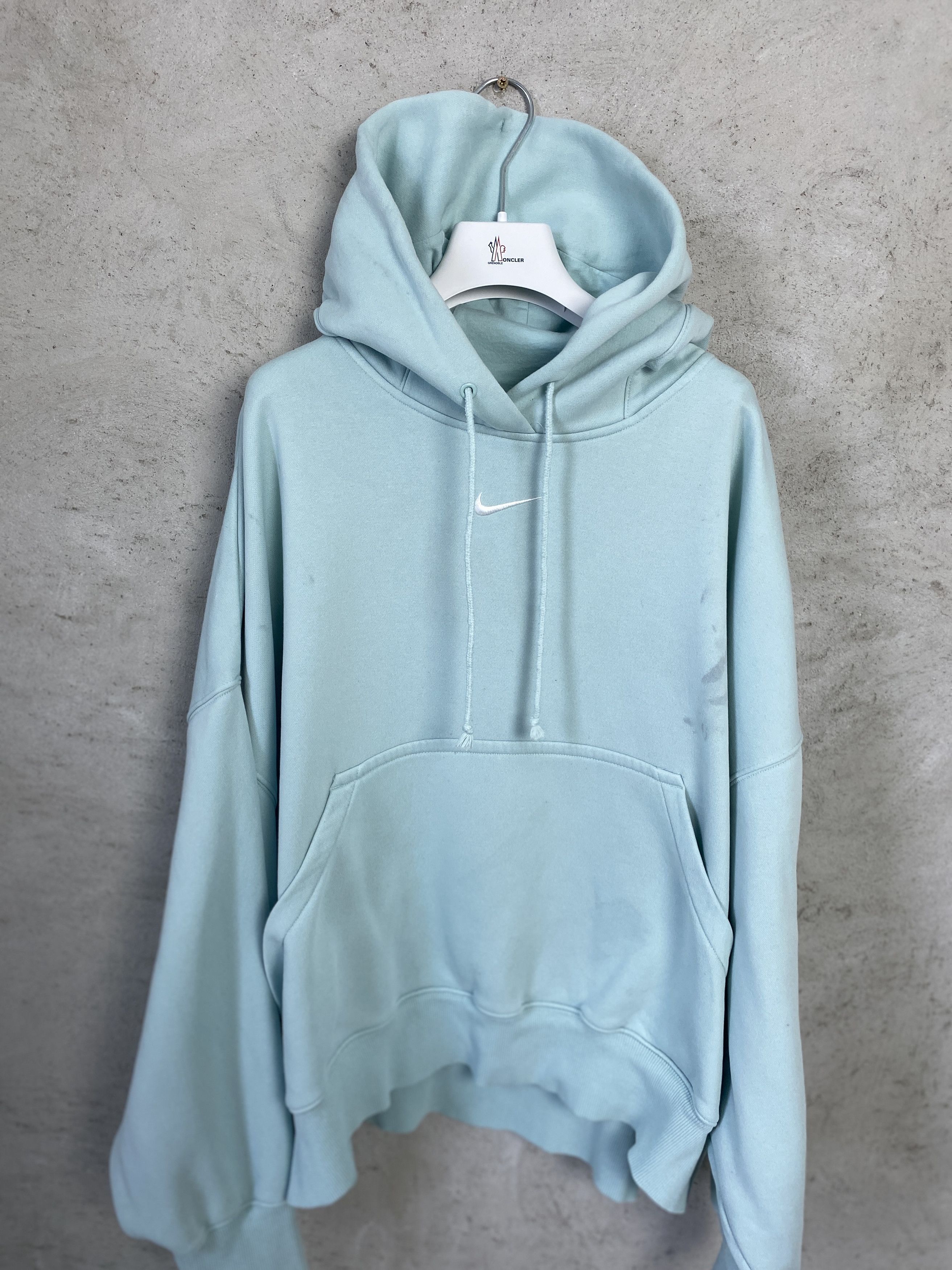 Nike Nike center swoosh oversized hoodie Size US XL / EU 56 / 4 - 1 Thumbnail