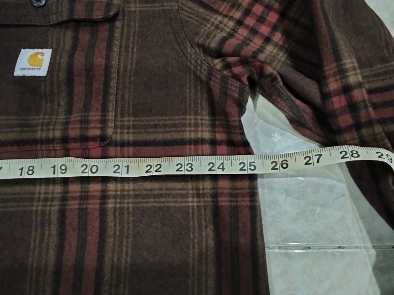 Carhartt × Flannel Carhartt heavyweight flannel plaid shirt Size US L / EU 52-54 / 3 - 4 Thumbnail