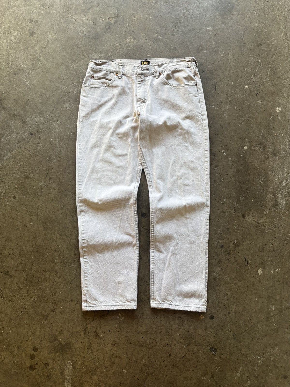 Lee Vintage Lee Gray Denim Pants Size US 34 / EU 50 - 1 Thumbnail