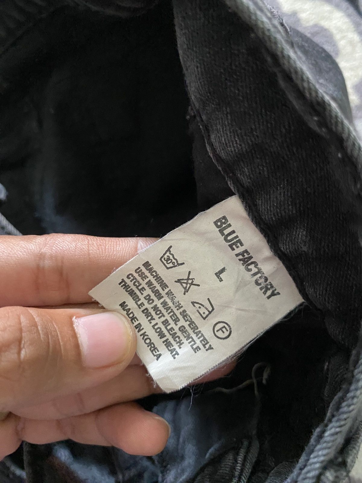 Blue Blue Japan × Japanese Brand 2000s blue/blue punk short jeans Size 30" / US 8 / IT 44 - 7 Thumbnail