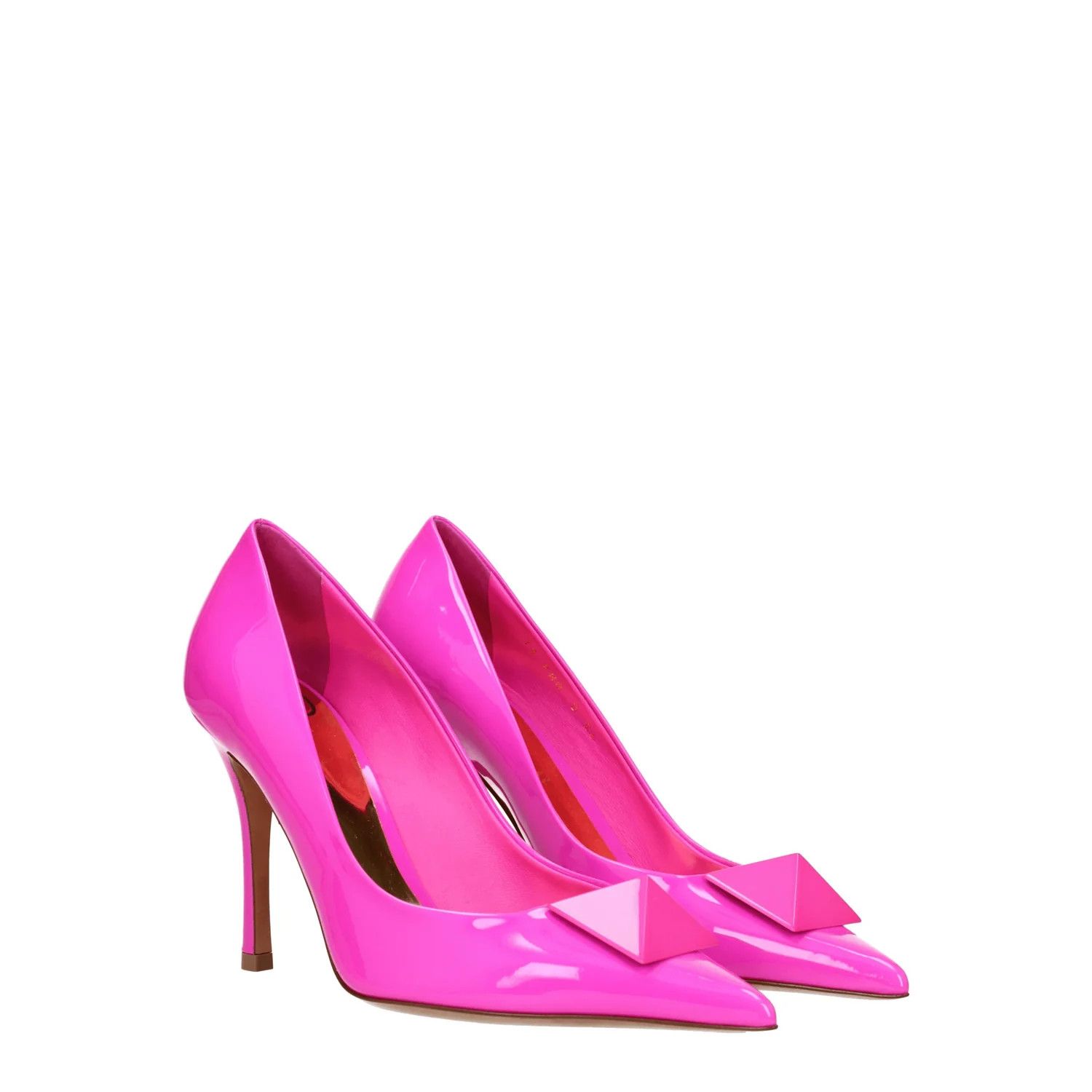 Valentino ob1o1e1224 Patent Leather Pumps in Fuchsia Size US 10 / IT 40 - 2 Thumbnail
