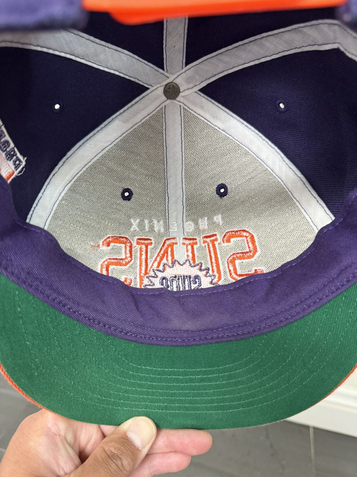NBA × Vintage Hardwood Classics Vintage Embroidered Phoenix Suns SnapBack Size ONE SIZE - 6 Thumbnail