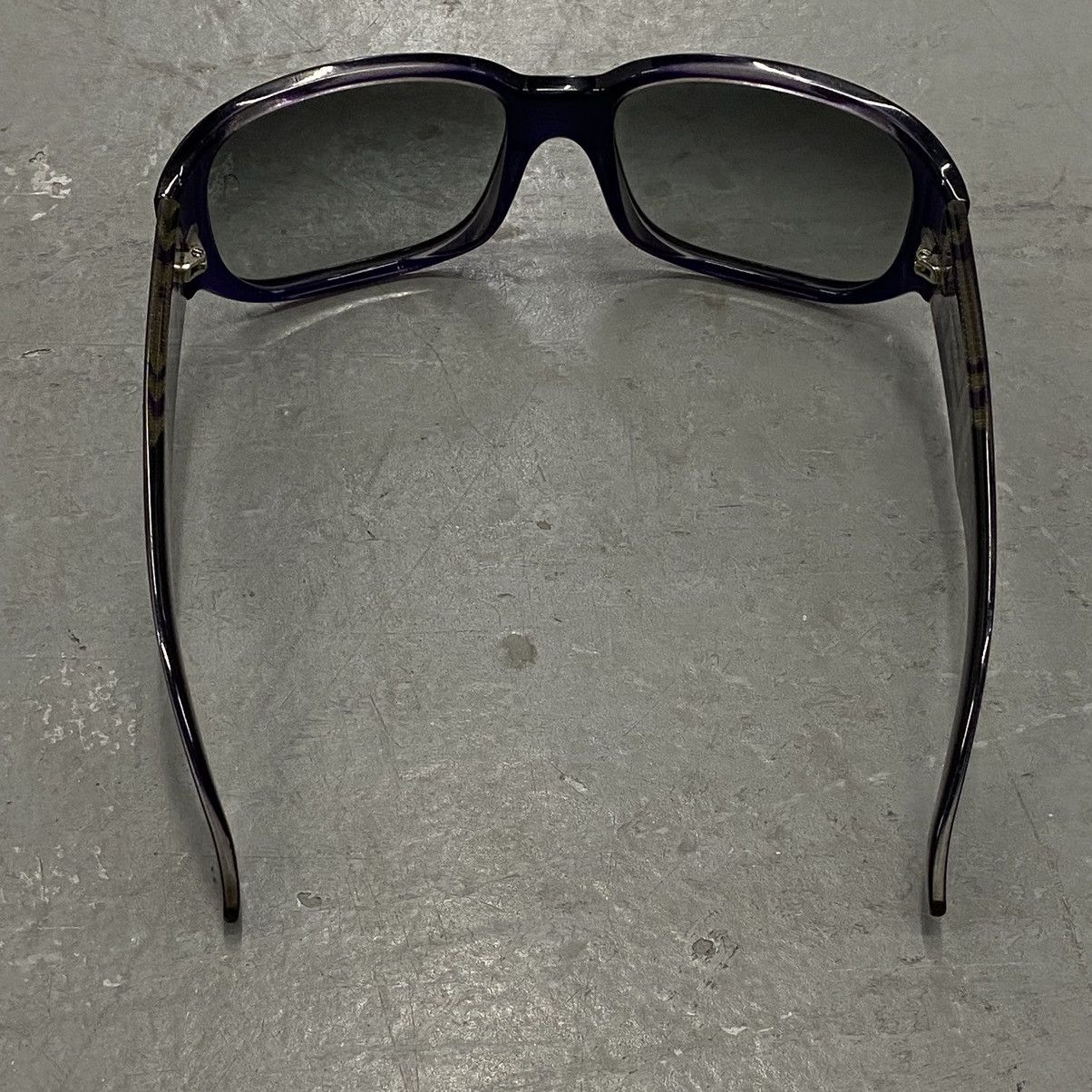 Versace × Vintage Vtg Y2K Versace MOD 4159-B Rhinestone Oversized Sunglasses Size ONE SIZE - 7 Thumbnail