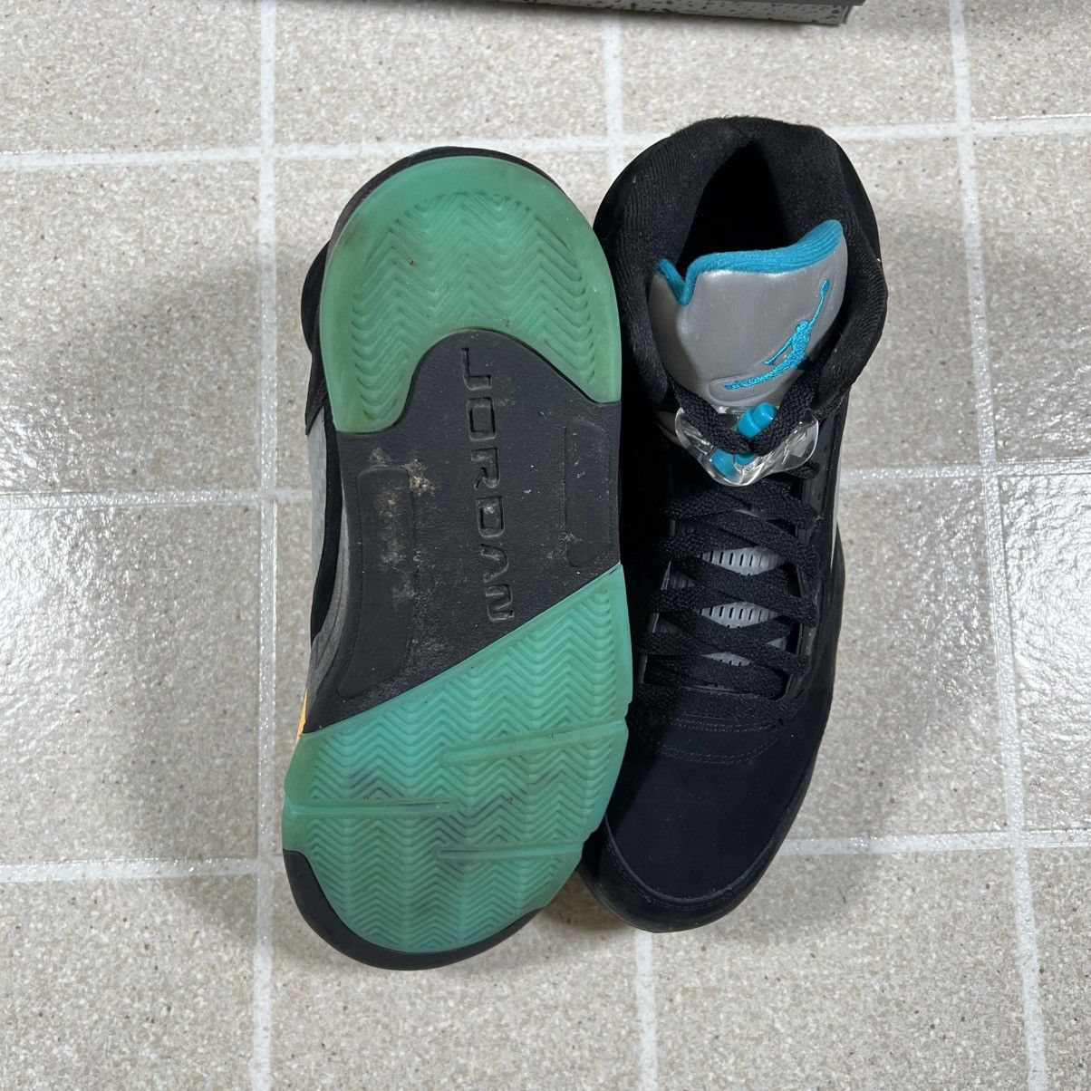 Jordan Brand Size 10- Nike Air Jordan 5 Retro Aqua Black (2023) Size US 10 / EU 43 - 5 Thumbnail