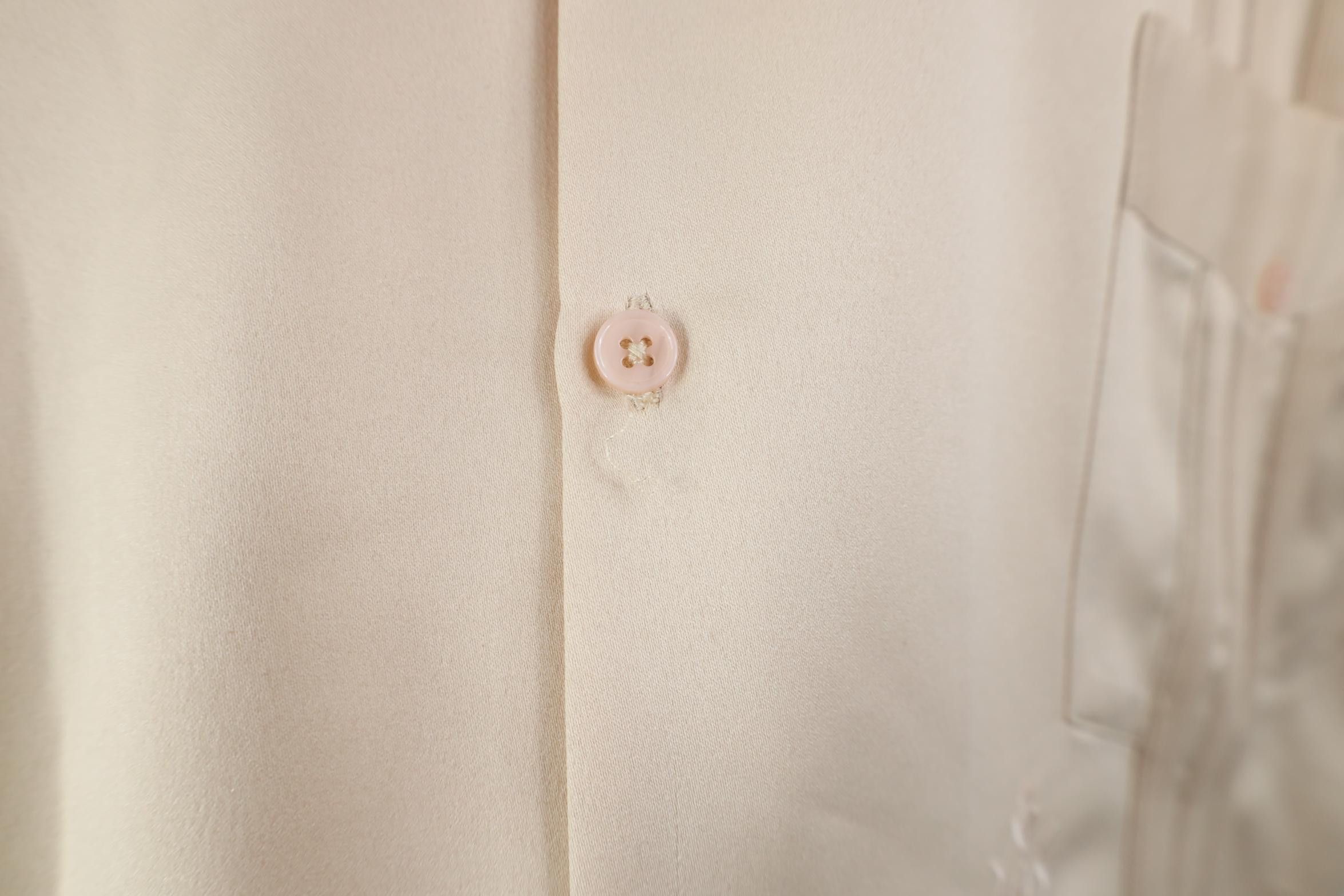 Vintage Vintage 90s Rockabilly Western Wedding Button Shirt Beige Size US XXL / EU 58 / 5 - 9 Thumbnail