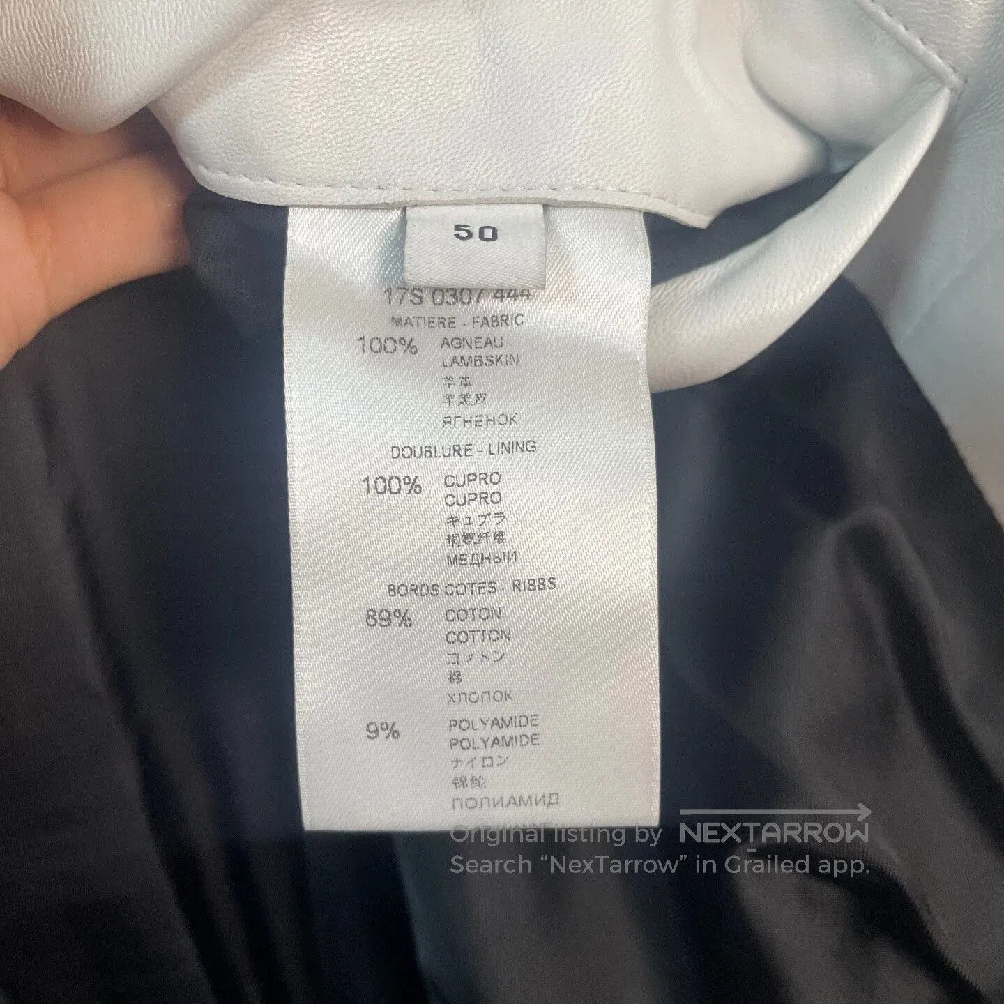 Givenchy givenchy black star leather jacket size 50. Size US L / EU 52-54 / 3 - 4 Thumbnail