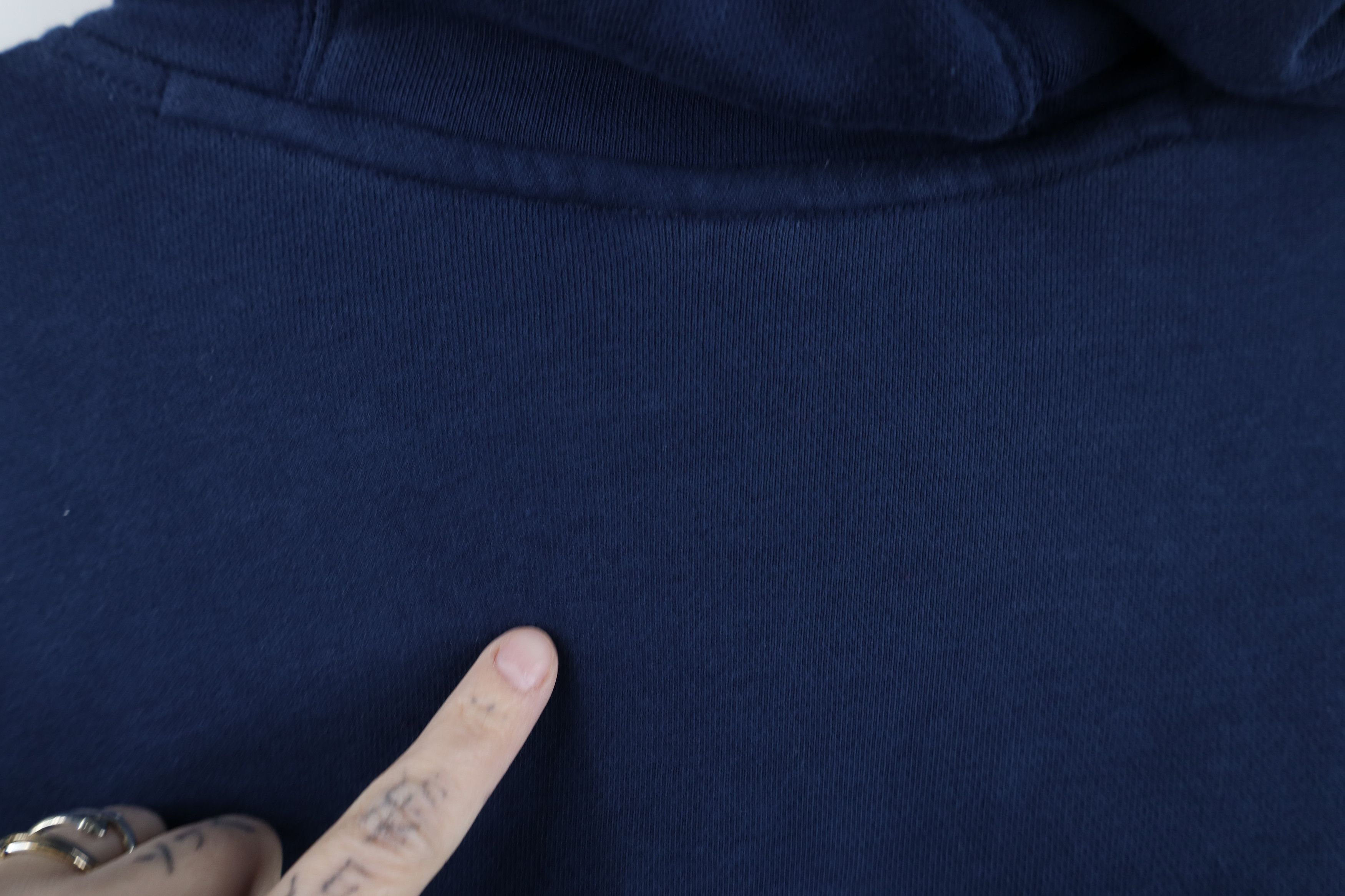 Nike Vintage Y2K Nike Scott Mini Swoosh Hoodie Sweatshirt Blue Size US L / EU 52-54 / 3 - 10 Thumbnail