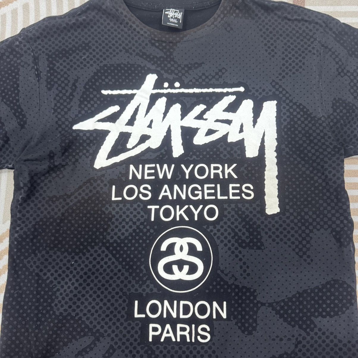 Stussy Stussy World Tour Camouflage Dot Tee Size US S / EU 44-46 / 1 - 3 Thumbnail
