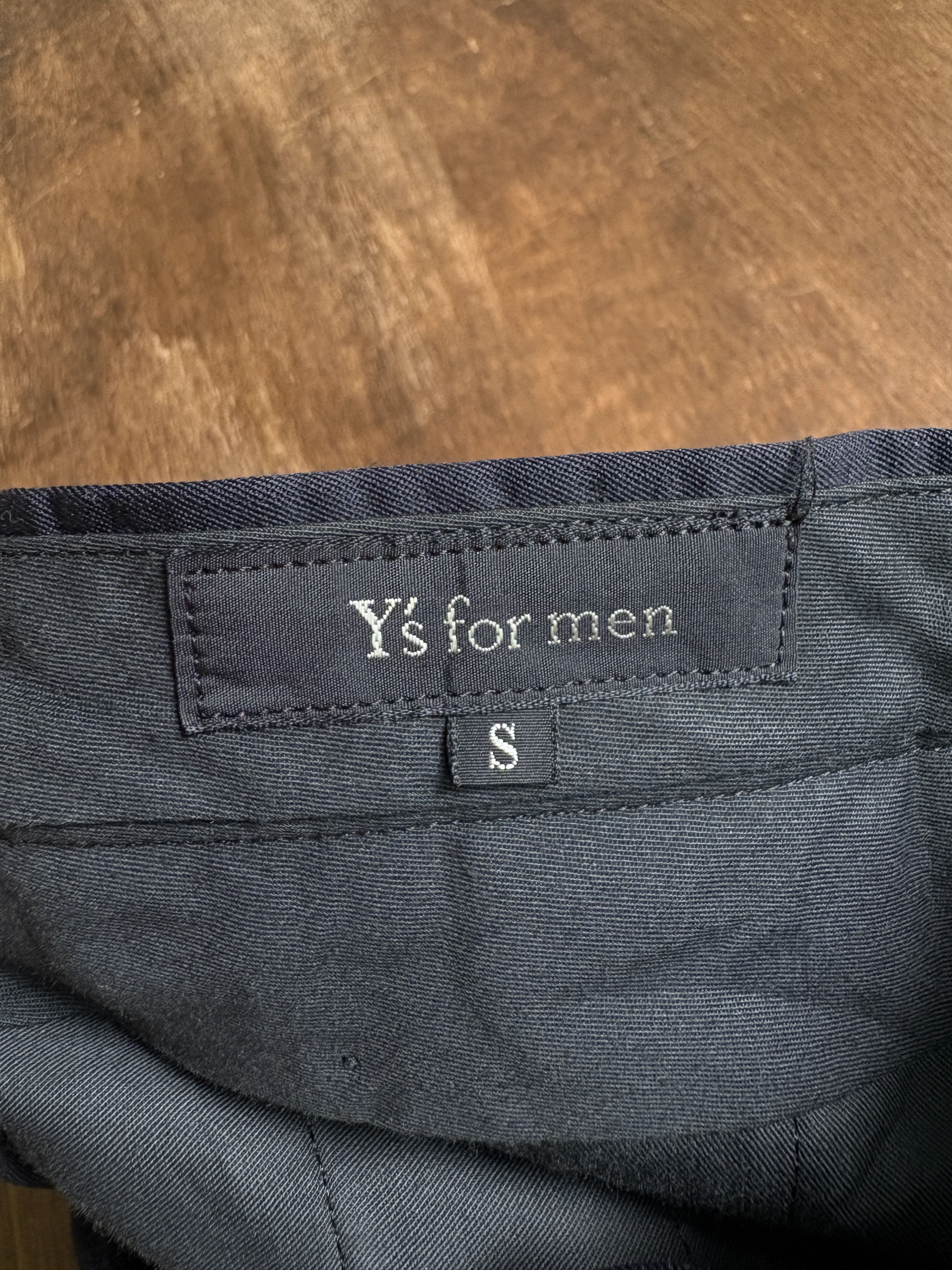 Yohji Yamamoto Y's for men Yohji Yamamoto Navy Wool Pant Size US 27 - 4 Thumbnail