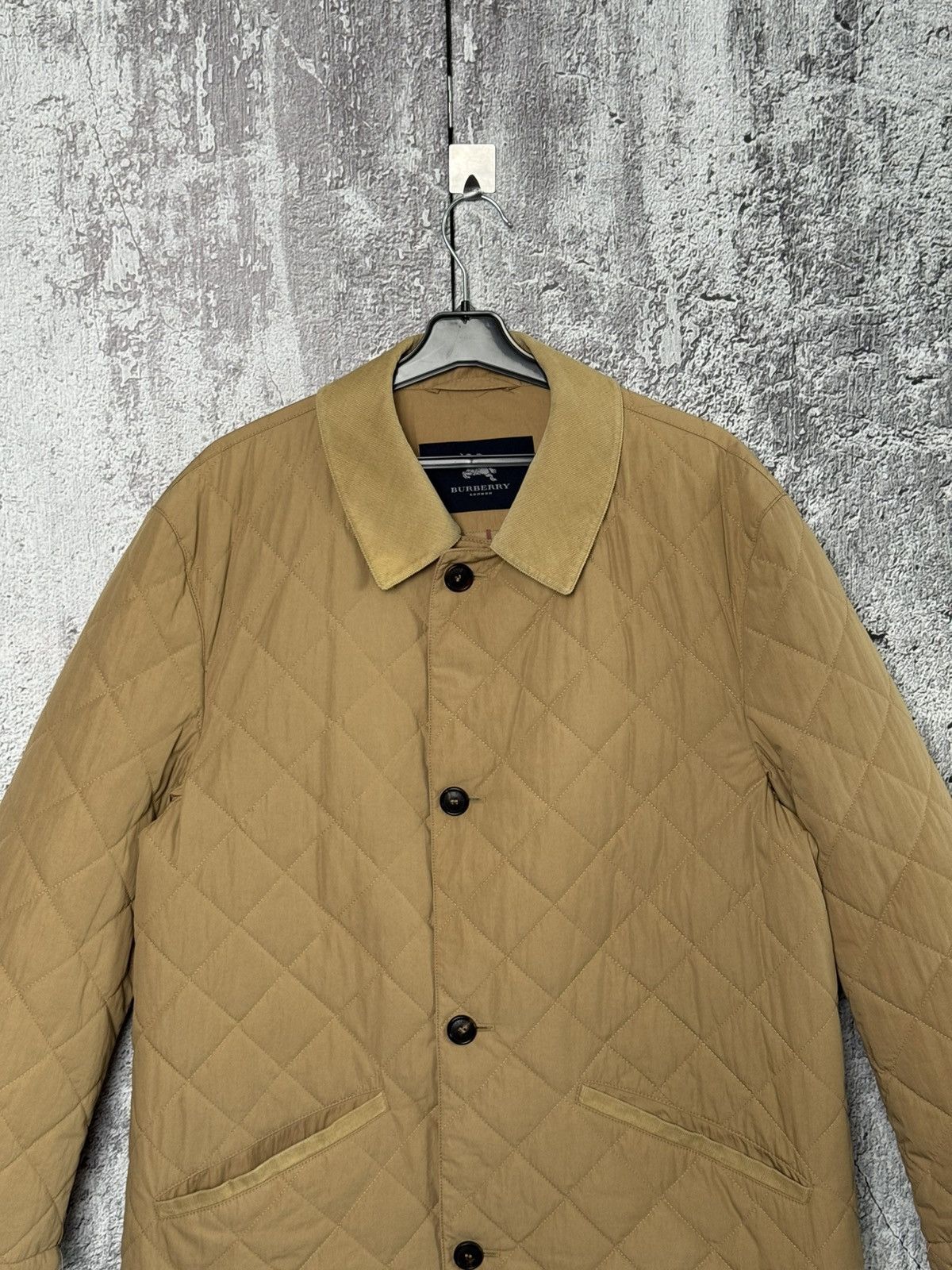Burberry Burberry London Men’s Quilted Jacket Nova Check Lining sz 48 Size US M / EU 48-50 / 2 - 2 Thumbnail