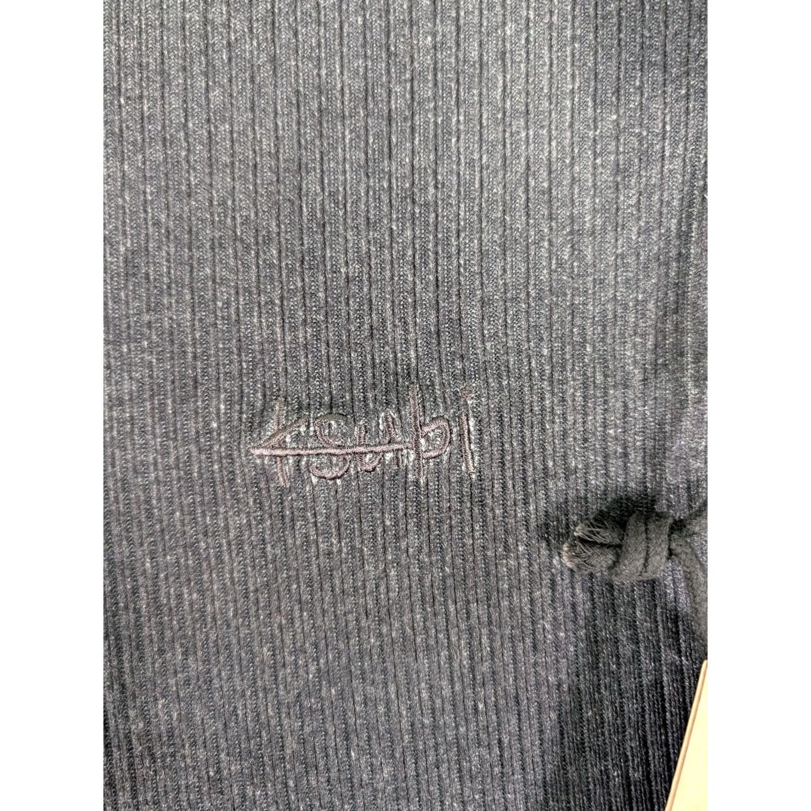 Ksubi VINTAGE Ksubi Sweater Mens Small Black Gray Tripe Knit Pullover Royalty Heroism Graphic Size US S / EU 44-46 / 1 - 4 Thumbnail