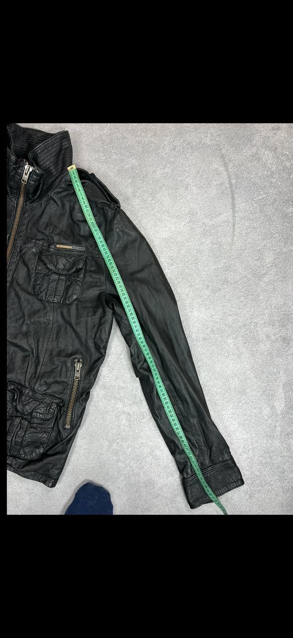 Vintage VTG Yohji Yamamoto Style REAL LEATHER JACKET 90s Size US L / EU 52-54 / 3 - 13 Thumbnail