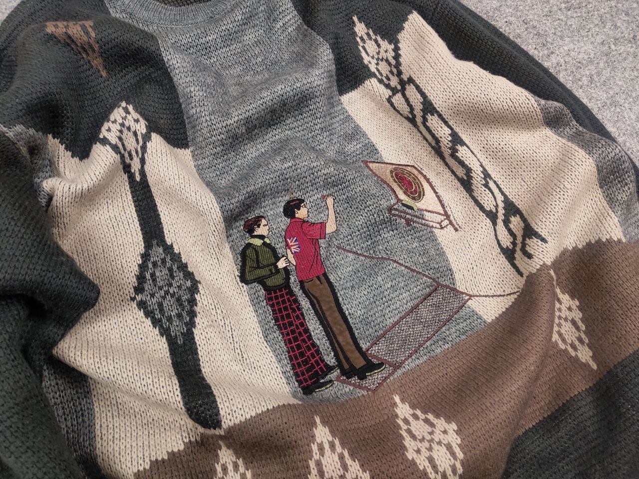Japanese Brand Vintage 90's Canda Sweater with embroidered logo Japan Style Size US L / EU 52-54 / 3 - 5 Thumbnail