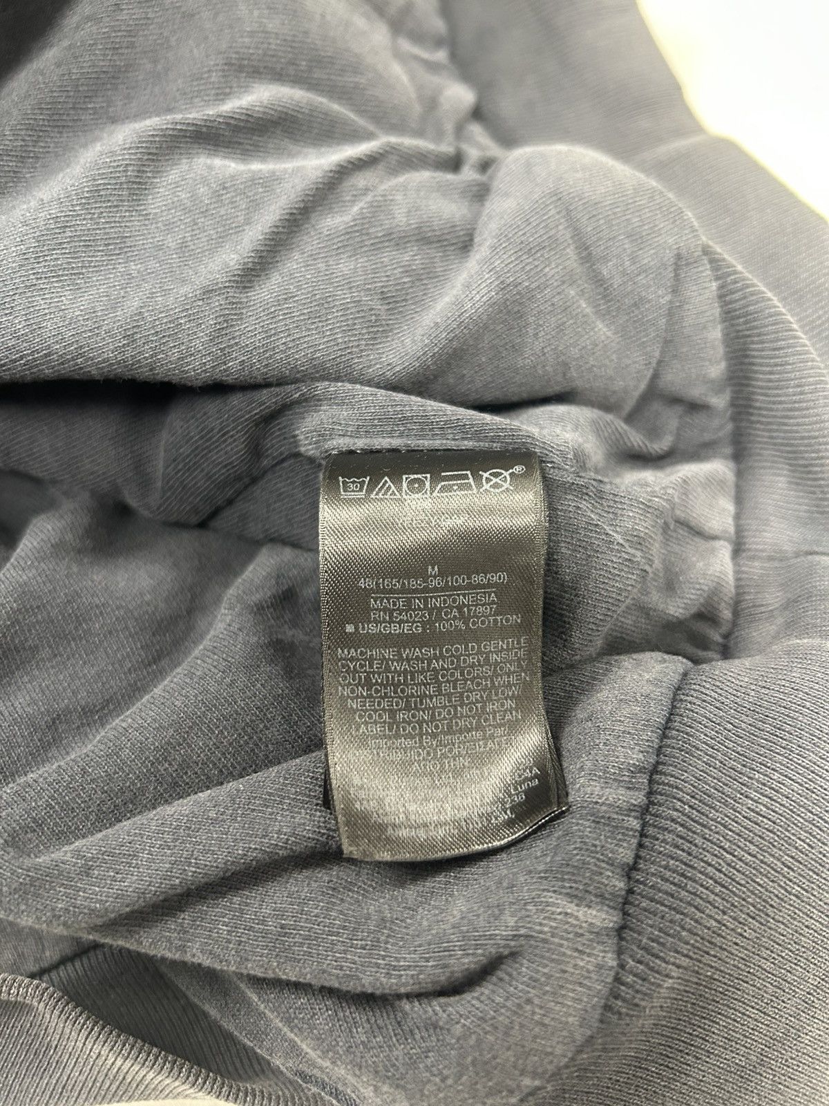 Balenciaga × Kanye West × Yeezy YZY x GAP Poetic Black Hoodie & Cargos Size US M / EU 48-50 / 2 - 8 Thumbnail