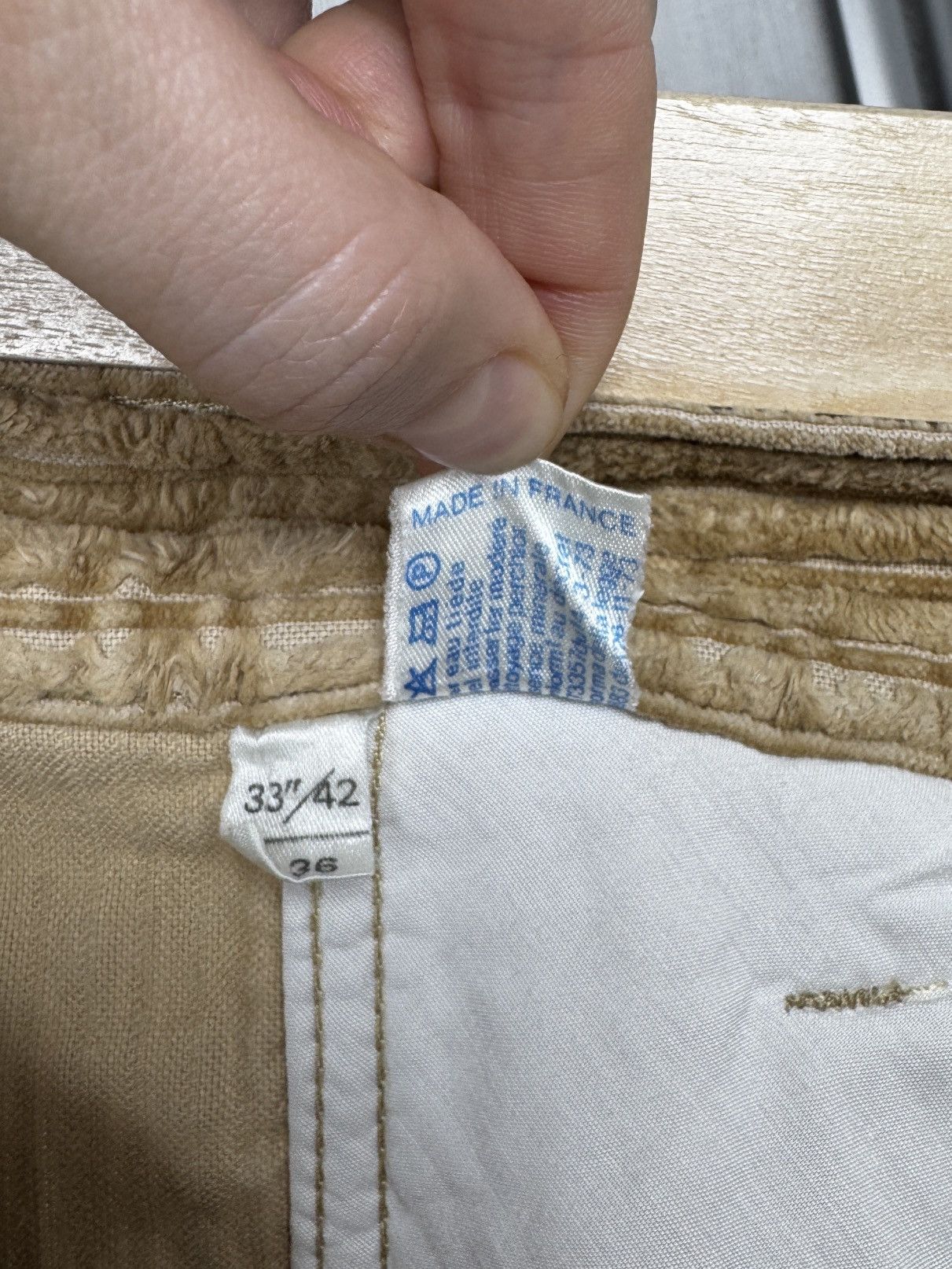 Other 70s Lee Cooper Eclair Zip Work Western Flare Bottom Pants Size US 33 - 11 Thumbnail