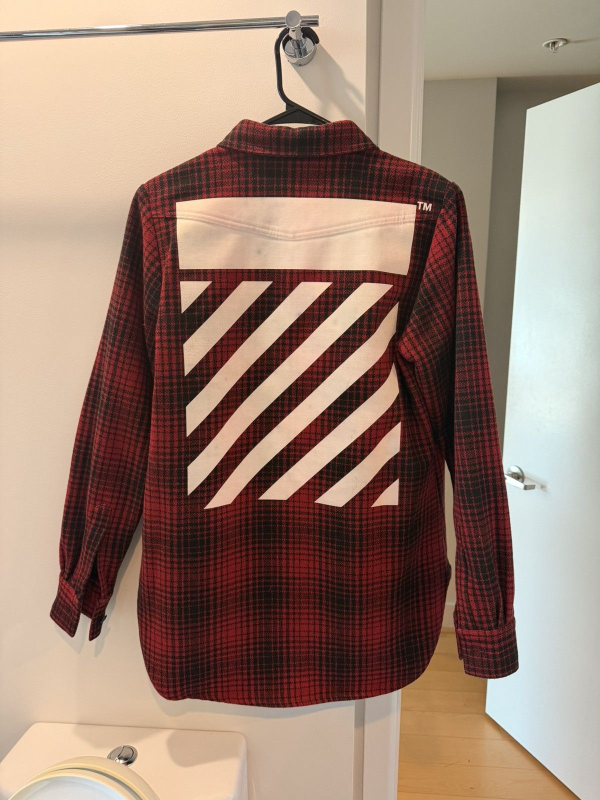 Off-White Off White Flannel Size US XXS / EU 40 - 2 Thumbnail