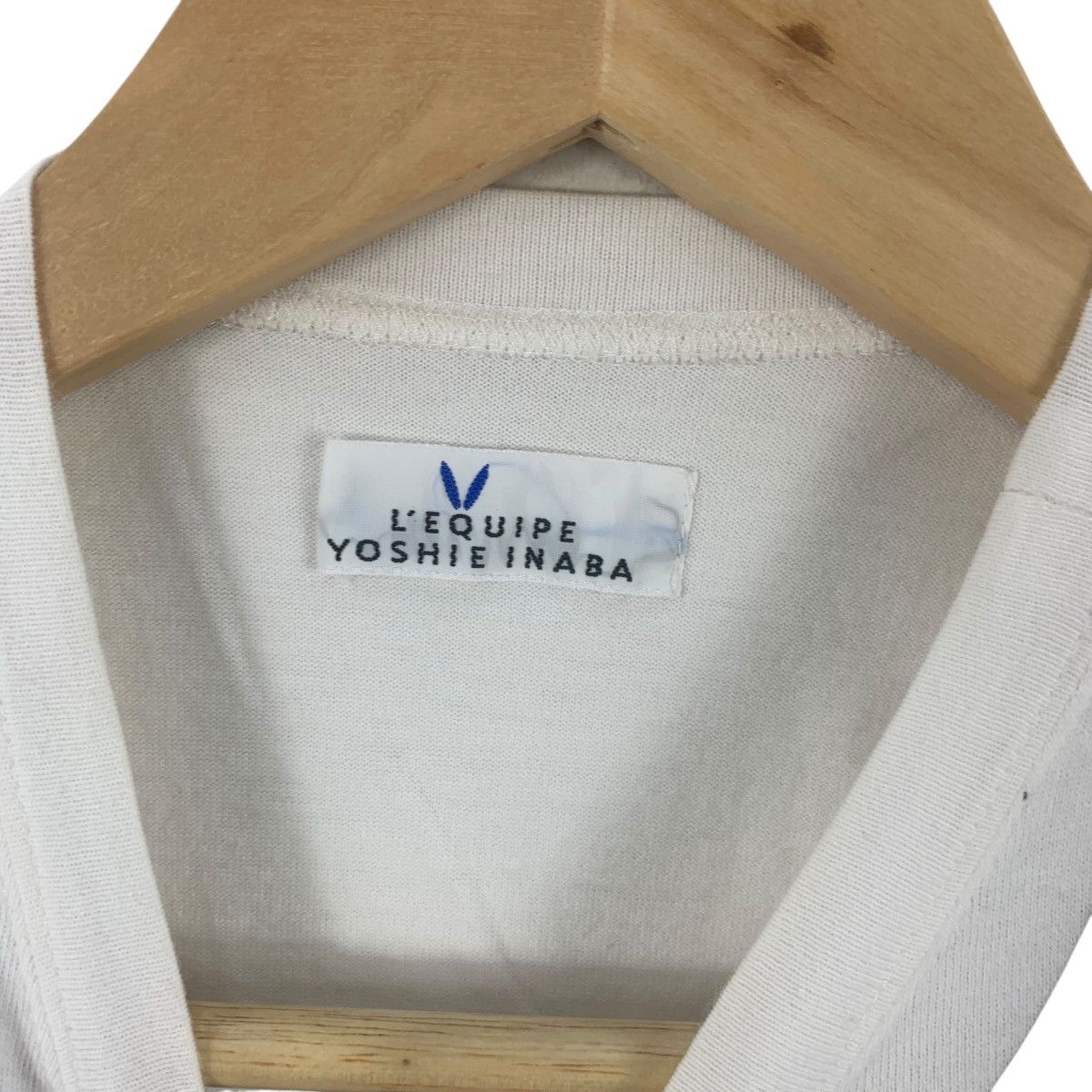 yoshie inaba Vintage 90s YOSHI INABA L’EQUIPE Collection Tee Shirt Top Size US S / EU 44-46 / 1 - 7 Thumbnail