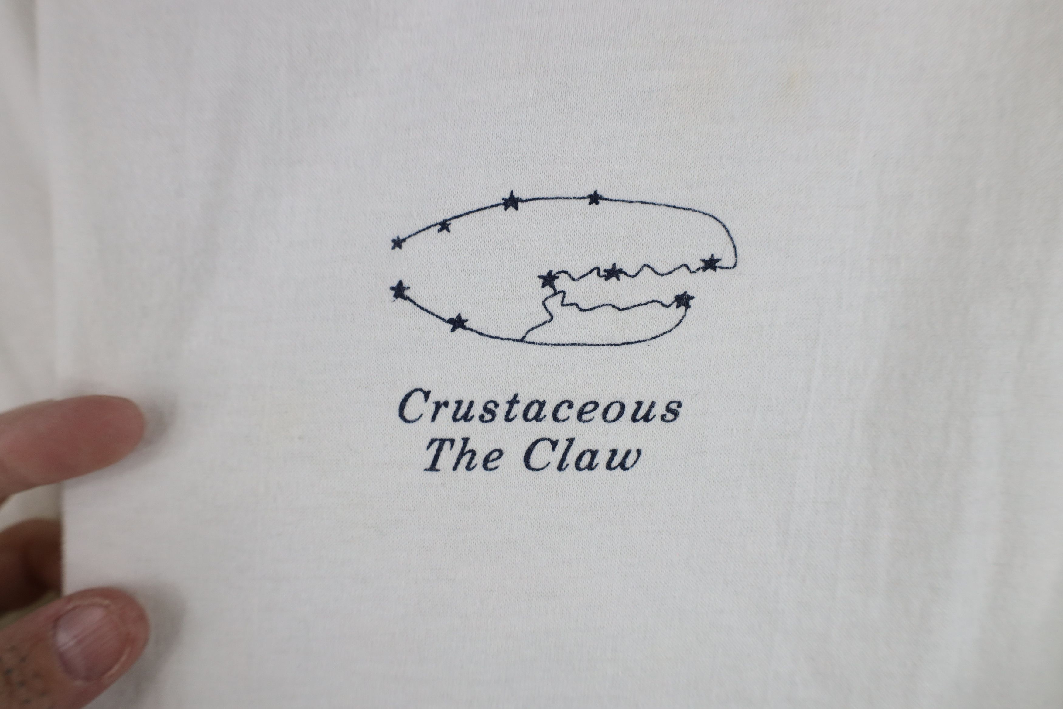 Vintage Vintage 70s Streetwear Crustaceous Constellation T-Shirt Size US S / EU 44-46 / 1 - 4 Thumbnail