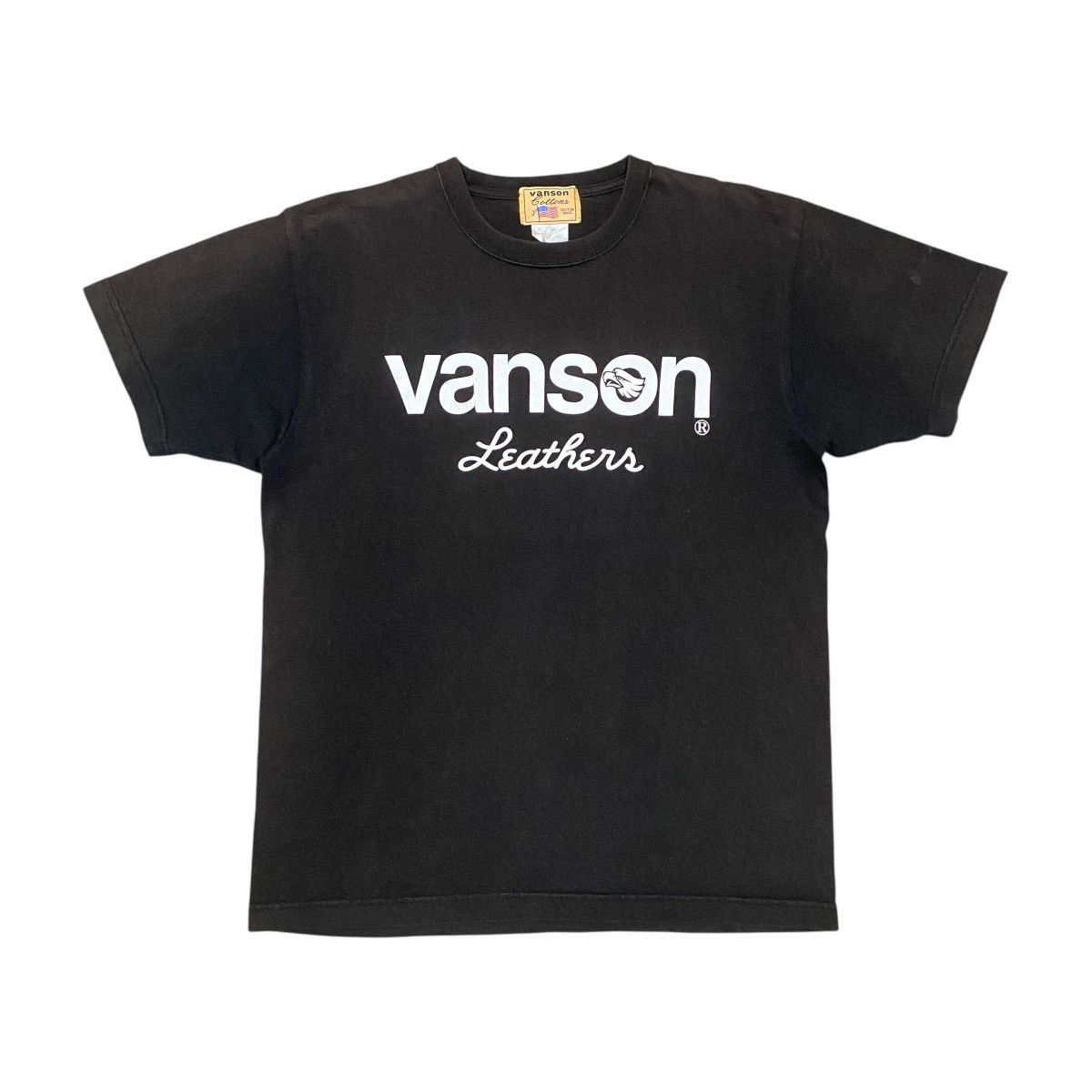 Vanson Leathers Vanson Leathers Bikers T Shirt Faded Medium Size Size US M / EU 48-50 / 2 - 2 Thumbnail