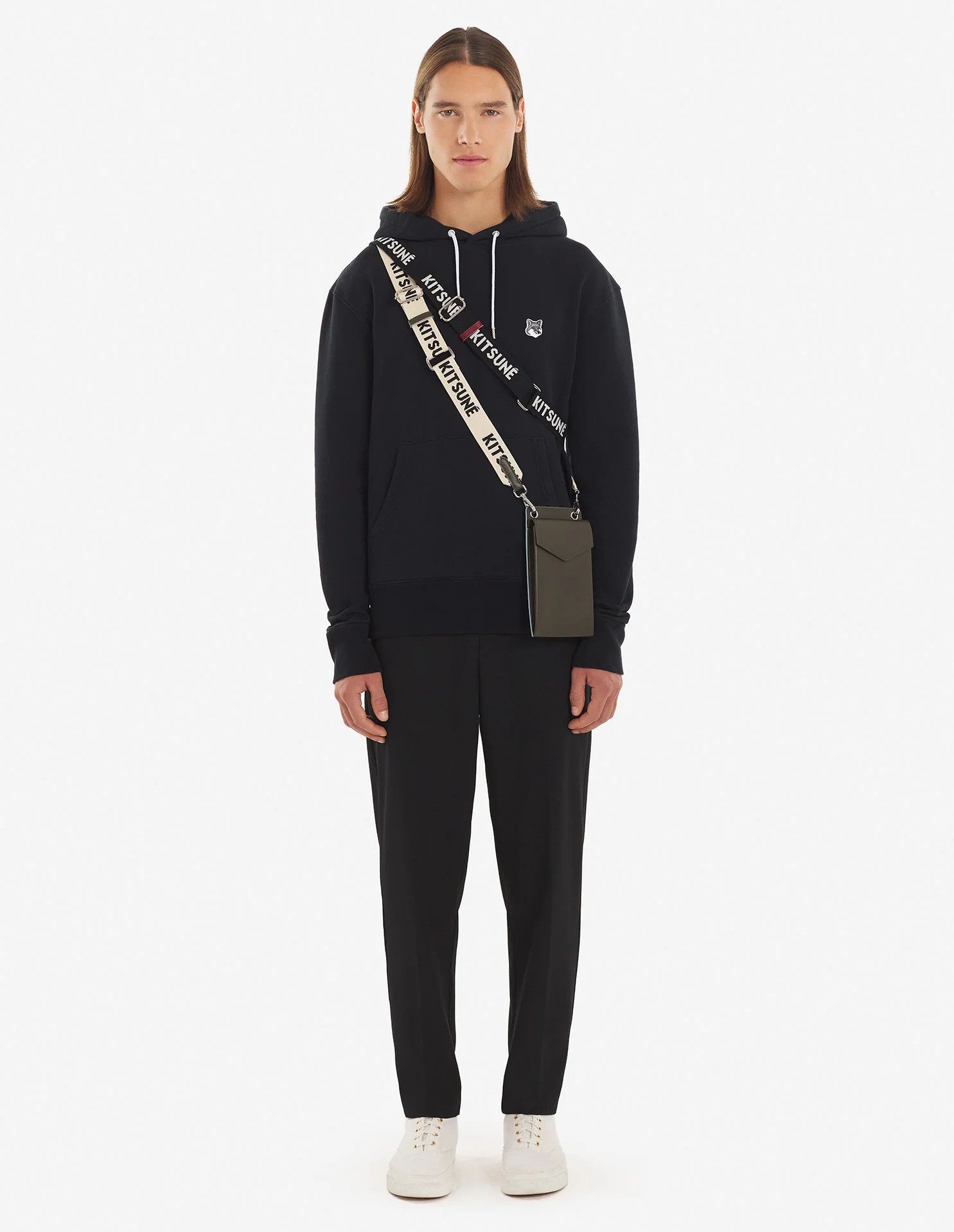 Maison Kitsune Grey Fox Head Patch Classic Cotton Fleece Hoodie Size US L / EU 52-54 / 3 - 1 Thumbnail