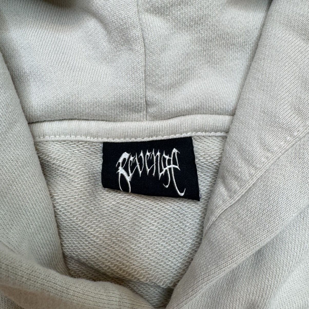 Revenge Revenge X Kill Outline Hoodie Cement/Red SIZE MEDIUM Size US M / EU 48-50 / 2 - 9 Thumbnail