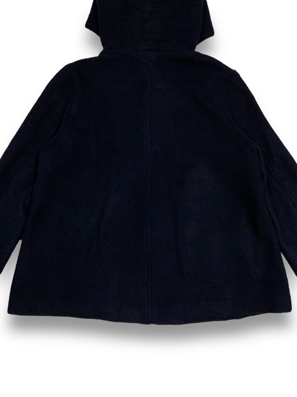 Beams Plus B”Ming by Beams Japan Wool Blend Flared Hem Hooded Jacket Size M / US 6-8 / IT 42-44 - 13 Thumbnail