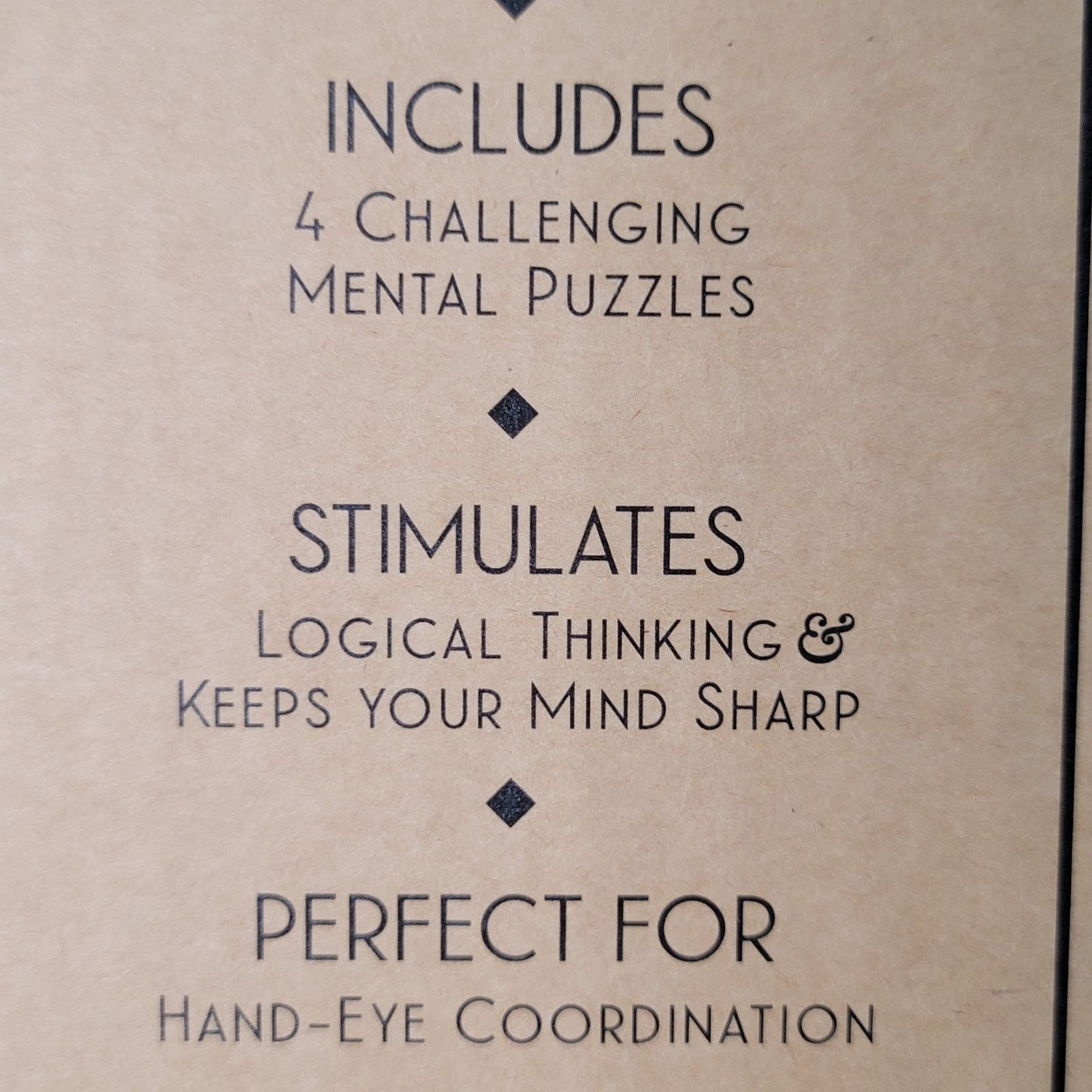 Other Studio Mercantile 4 Pk Mind Teaser Puzzles - NEW / SEALED Size ONE SIZE - 3 Thumbnail