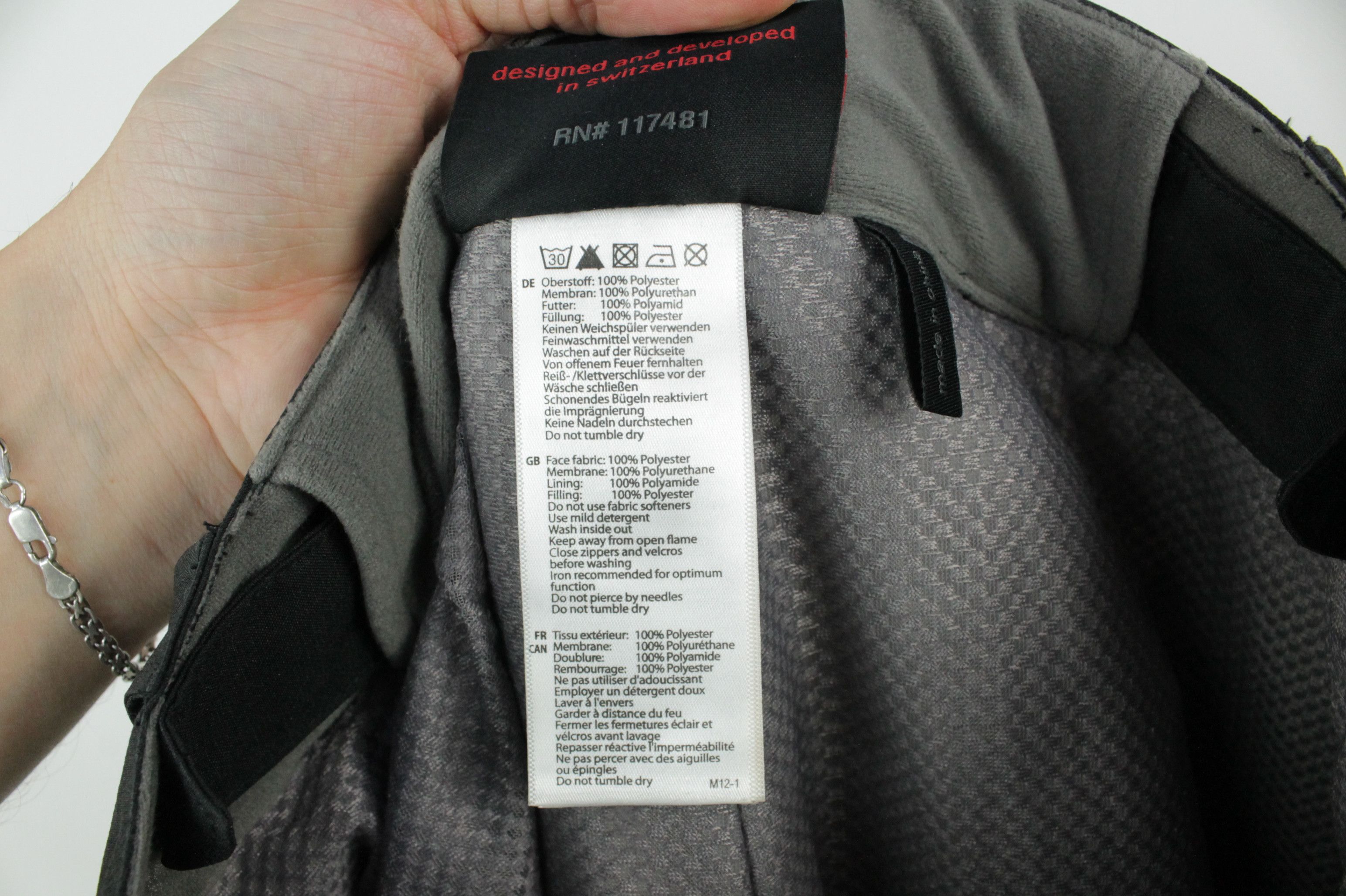 Mammut Mammut Robella 2-layers Warm Waterproof Ski Black Pants Size 30" / US 8 / IT 44 - 9 Thumbnail