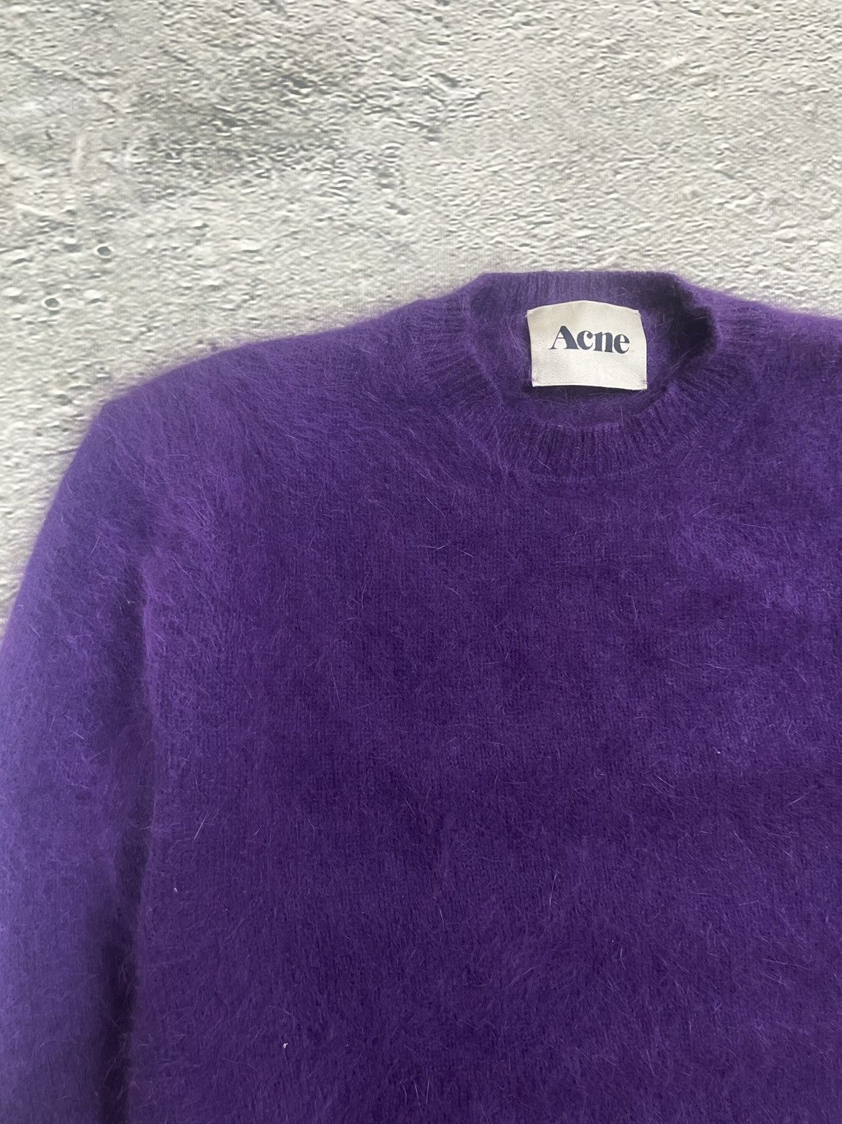 Acne Studios Acne Studios Lia Angora PAW12 sweater purple vintage Size US S / EU 44-46 / 1 - 2 Thumbnail