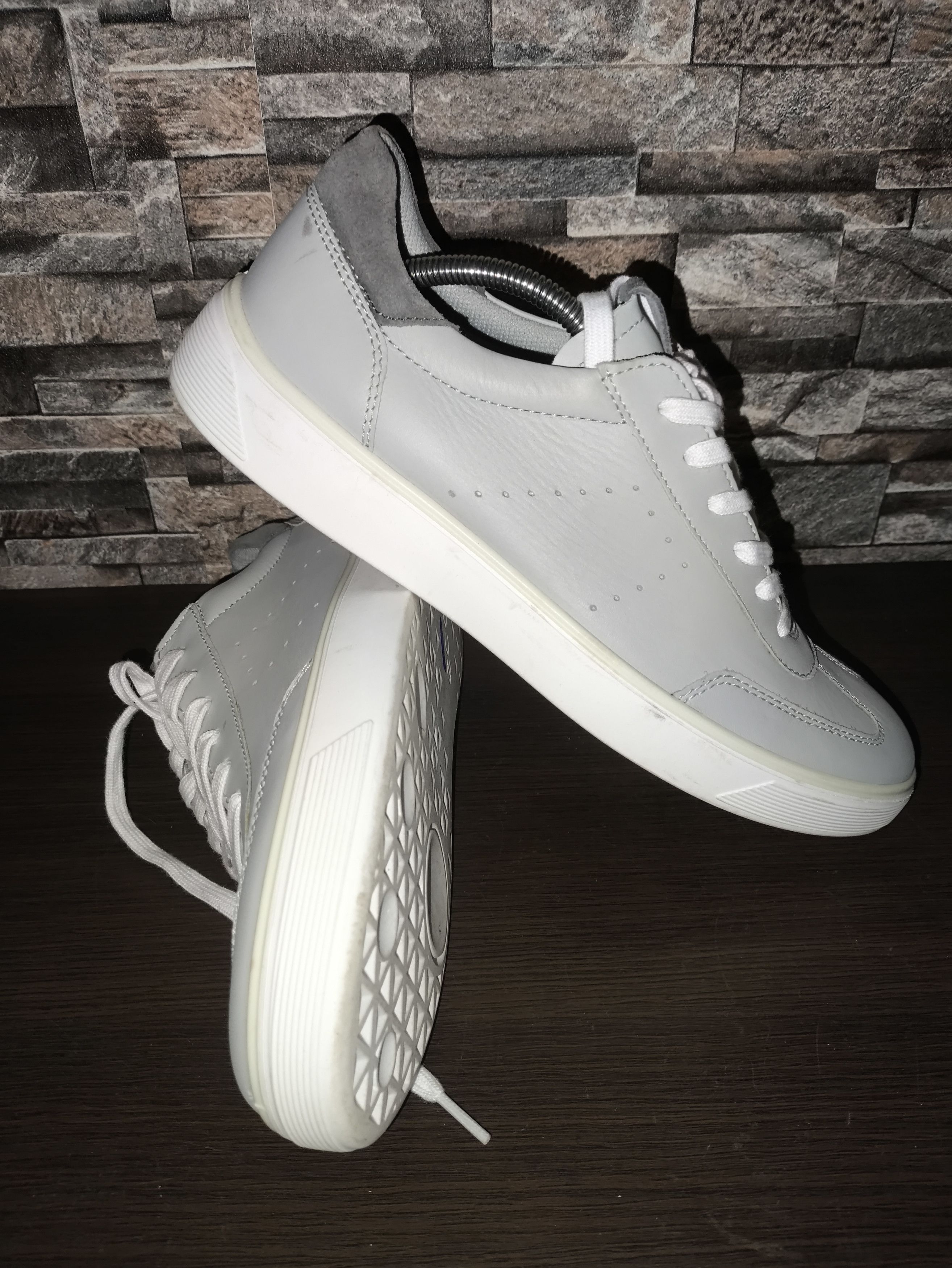 Ecco ECCO Tray – Men’s Leather Sneakers Size US 11 / EU 44 - 8 Thumbnail