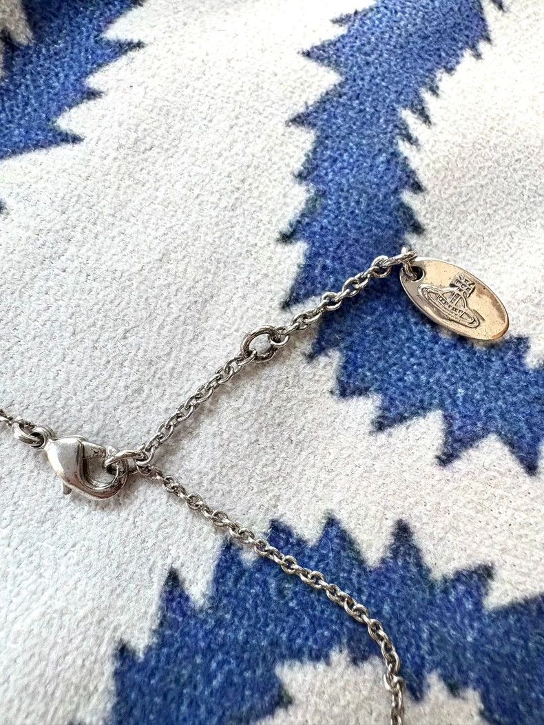 Vivienne Westwood Vivienne Westwood Marble Saturn Necklace Size ONE SIZE - 3 Thumbnail