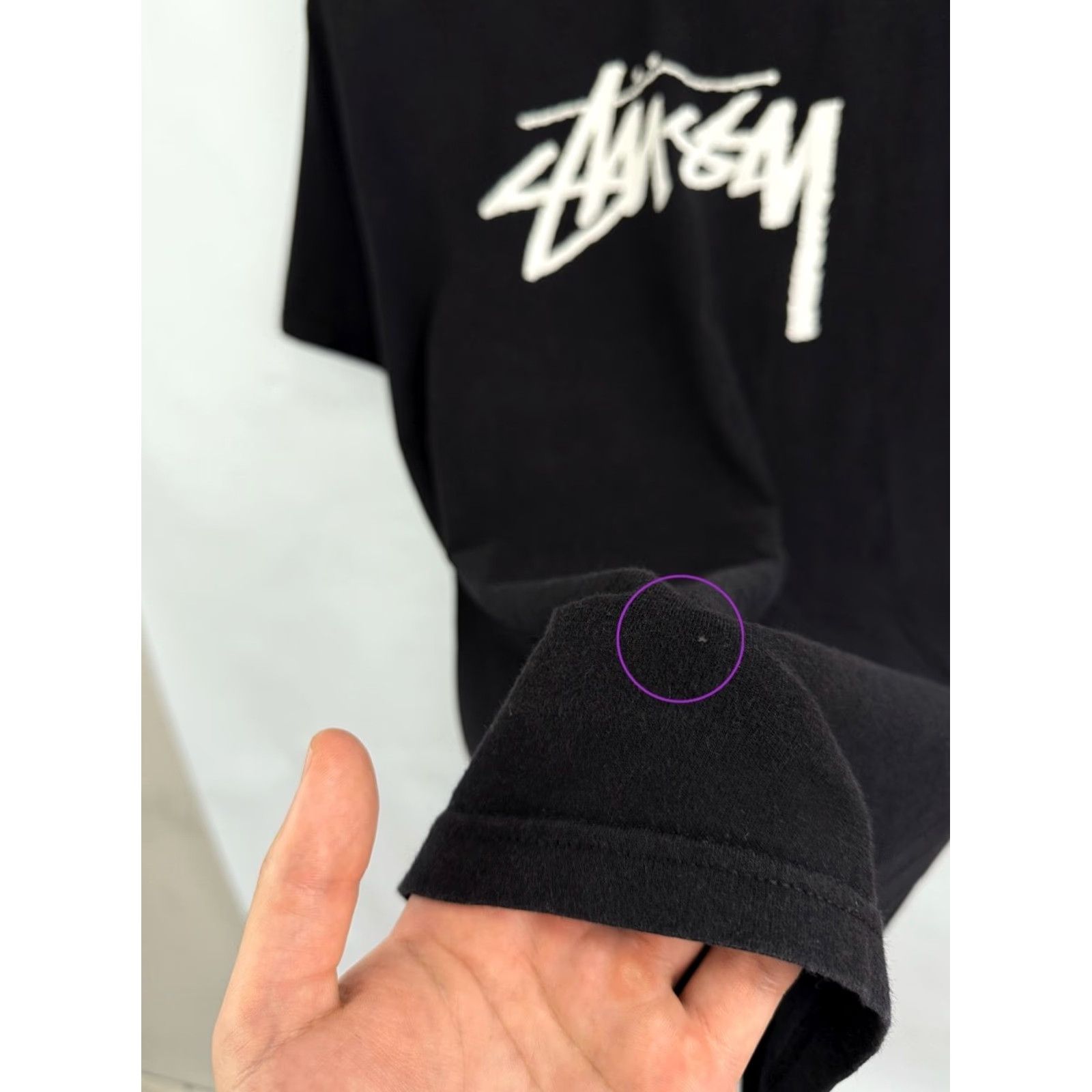 Vintage VINTAGE Stussy T-Shirt Mens L Black Retro Y2K Rare Hype 90s 00s Size US L / EU 52-54 / 3 - 6 Thumbnail