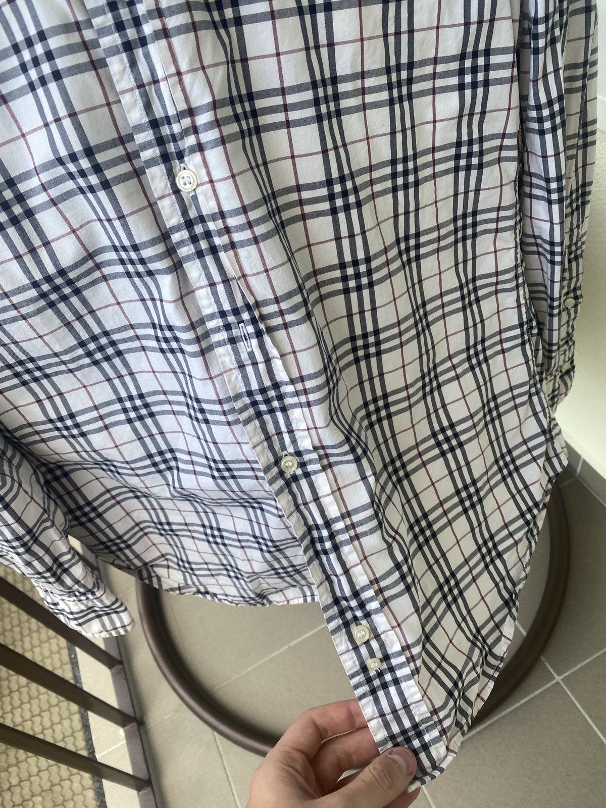 Burberry Luxury fullprint vintage shirt button up Size US S / EU 44-46 / 1 - 7 Thumbnail