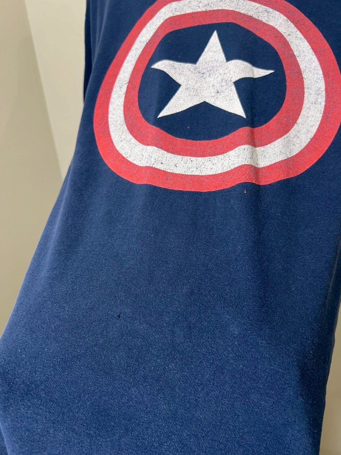 Marvel Comics × Vintage Vintage Marvel Captain America shirt bnz01 Size US L / EU 52-54 / 3 - 4 Thumbnail
