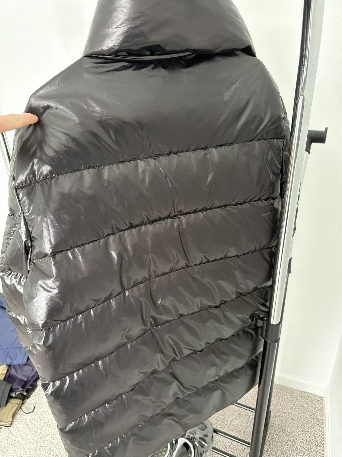 Calvin Klein Light Calvin Klein Shiny Overcoat Size US L / EU 52-54 / 3 - 5 Thumbnail