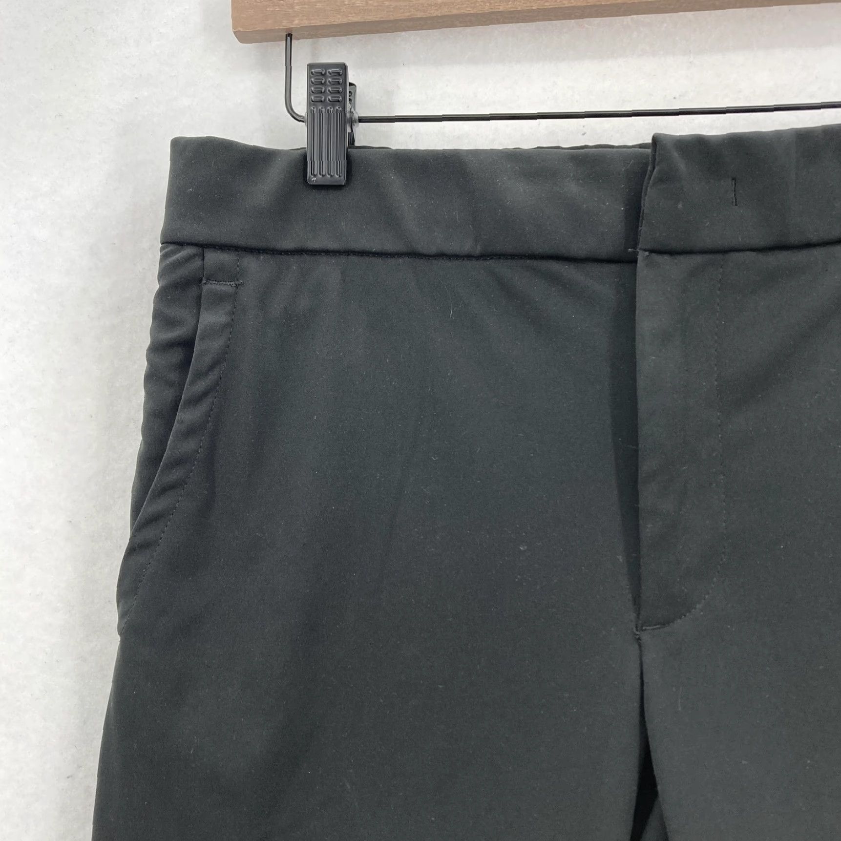 Bonobos Bonobos All Week Pants Mens Medium Black Dress Jogger Elastic Waist Tech Pocket Size US 31 - 3 Thumbnail