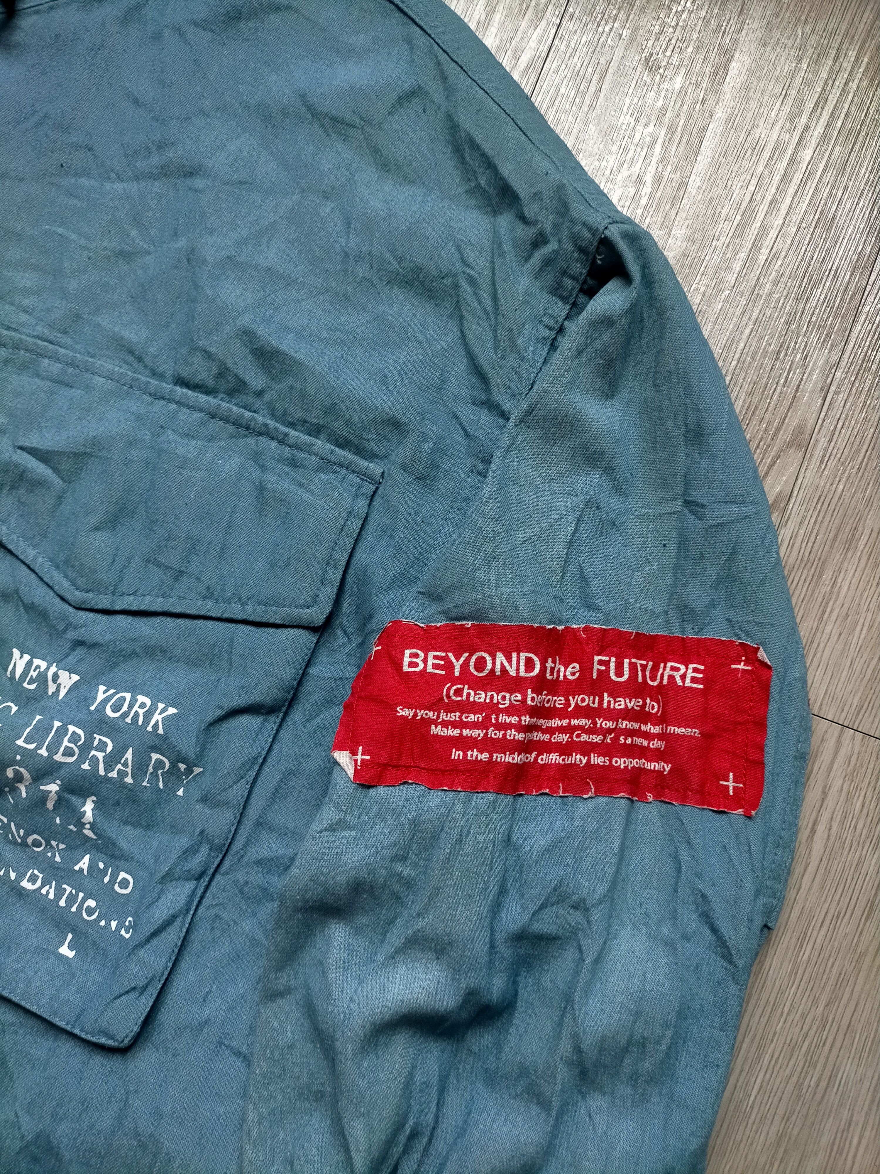 If Six Was Nine 🔥Rare🔥Vtg 90s Jungle storm Rap Patches Parkas Hoodie Size US XXL / EU 58 / 5 - 5 Thumbnail