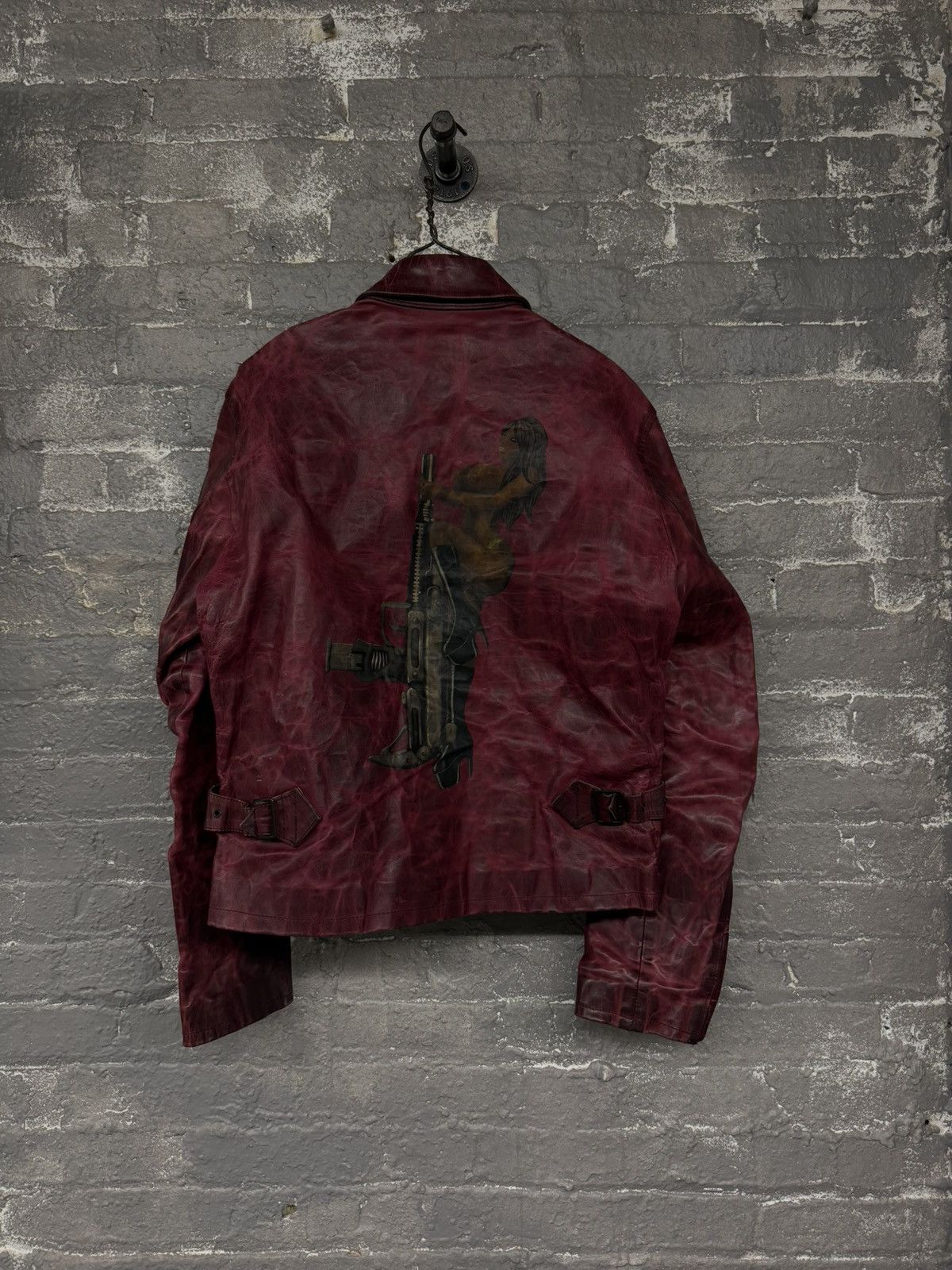 Yohji Yamamoto Y's For Men Red Label Leather Jacket | Grailed