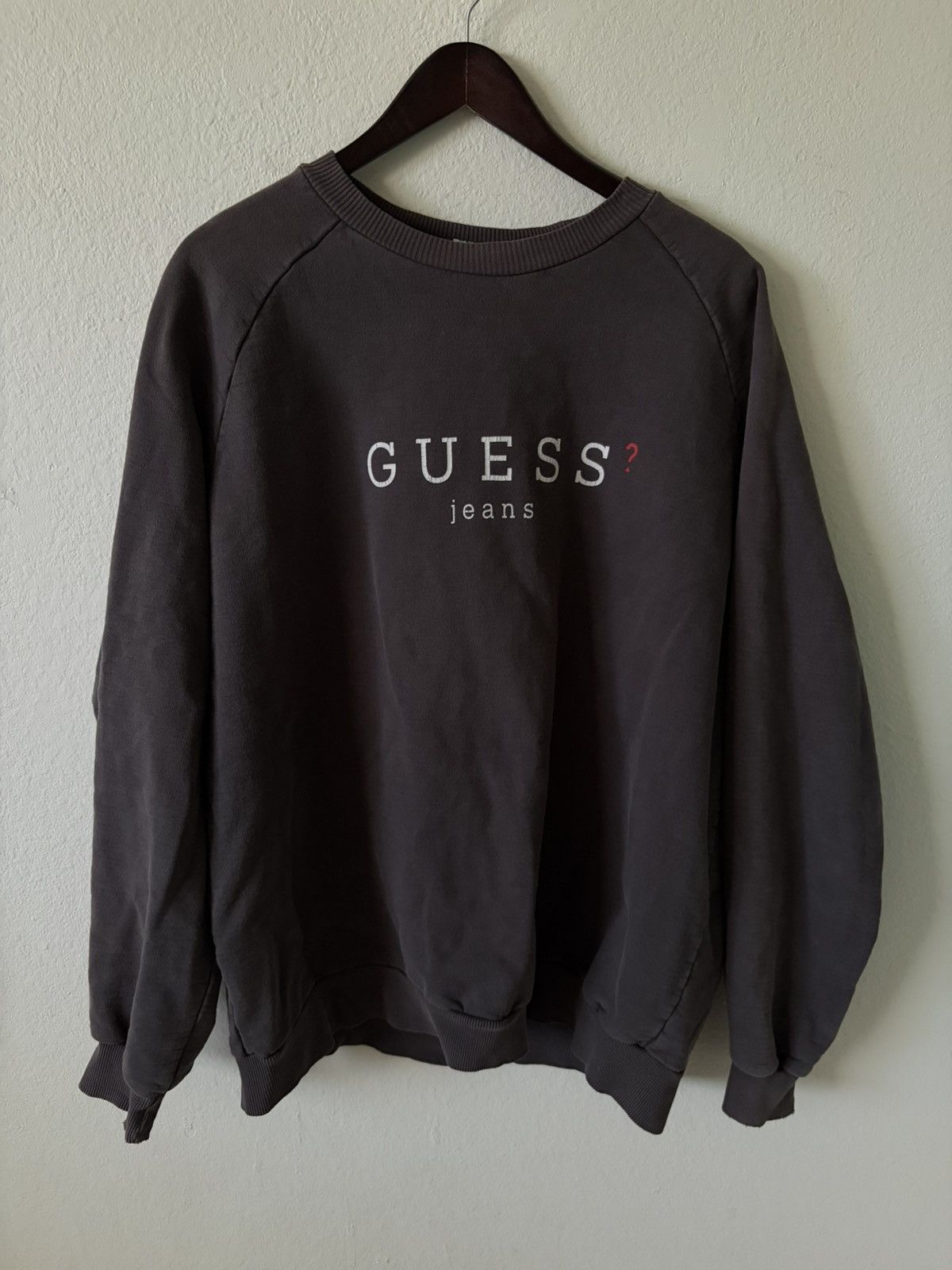 Guess 90s Y2K Vintage Black Guess Crewneck Size US L / EU 52-54 / 3 - 1 Thumbnail