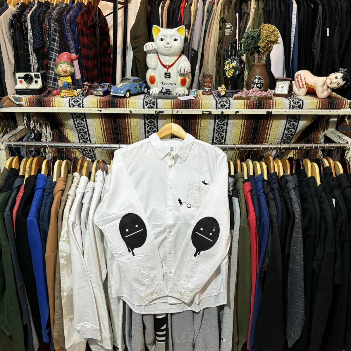 Designer × If Six Was Nine × Japanese Brand Rare Design Tshirts Graniph LS Shirt Size US L / EU 52-54 / 3 - 1 Thumbnail